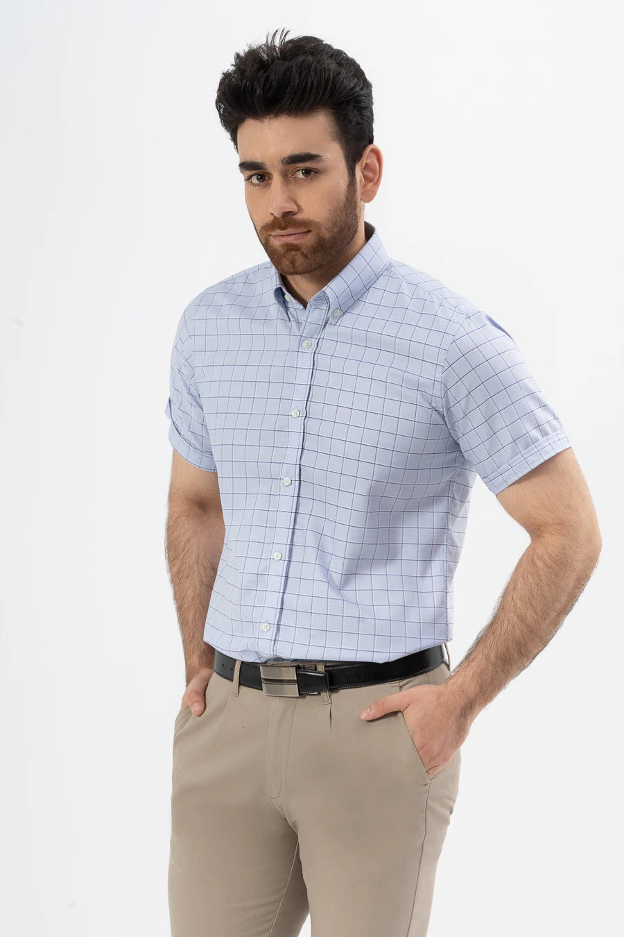 Men's half sleeve dress shirts new arrivals