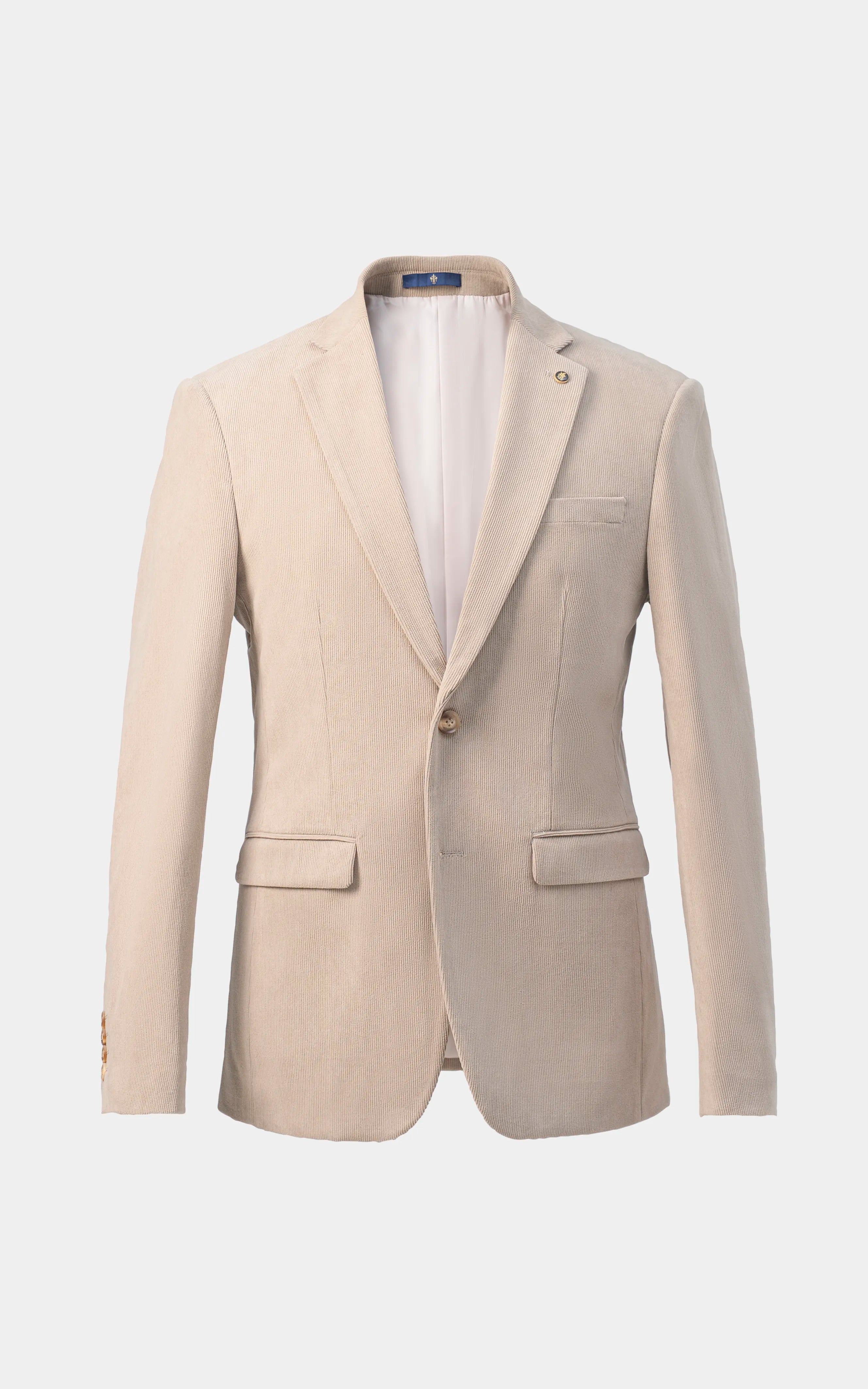 Men's Corduroy Blazer Beige