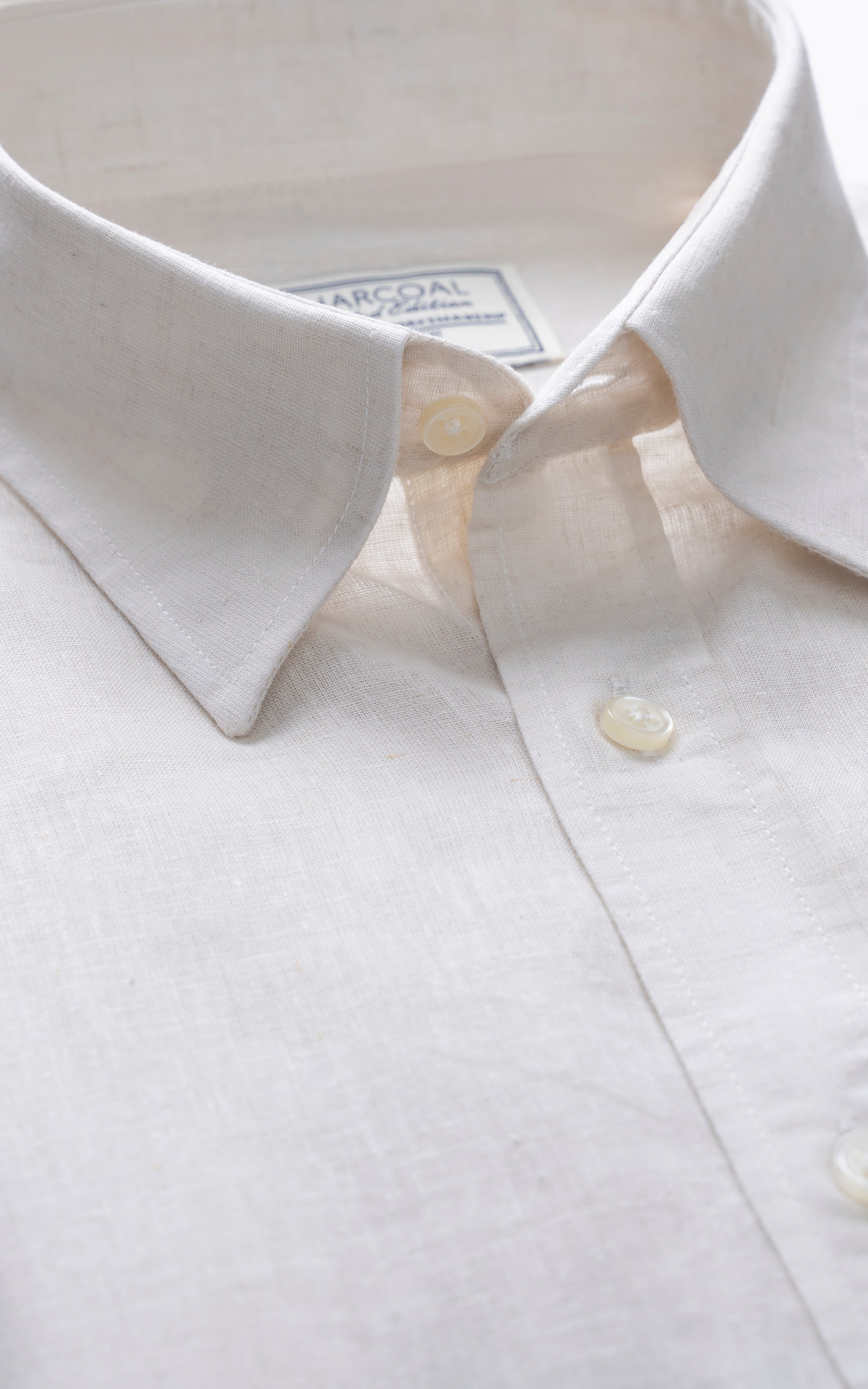 SMART FIT LINEN LIMITED EDITION SHIRT BEIGE