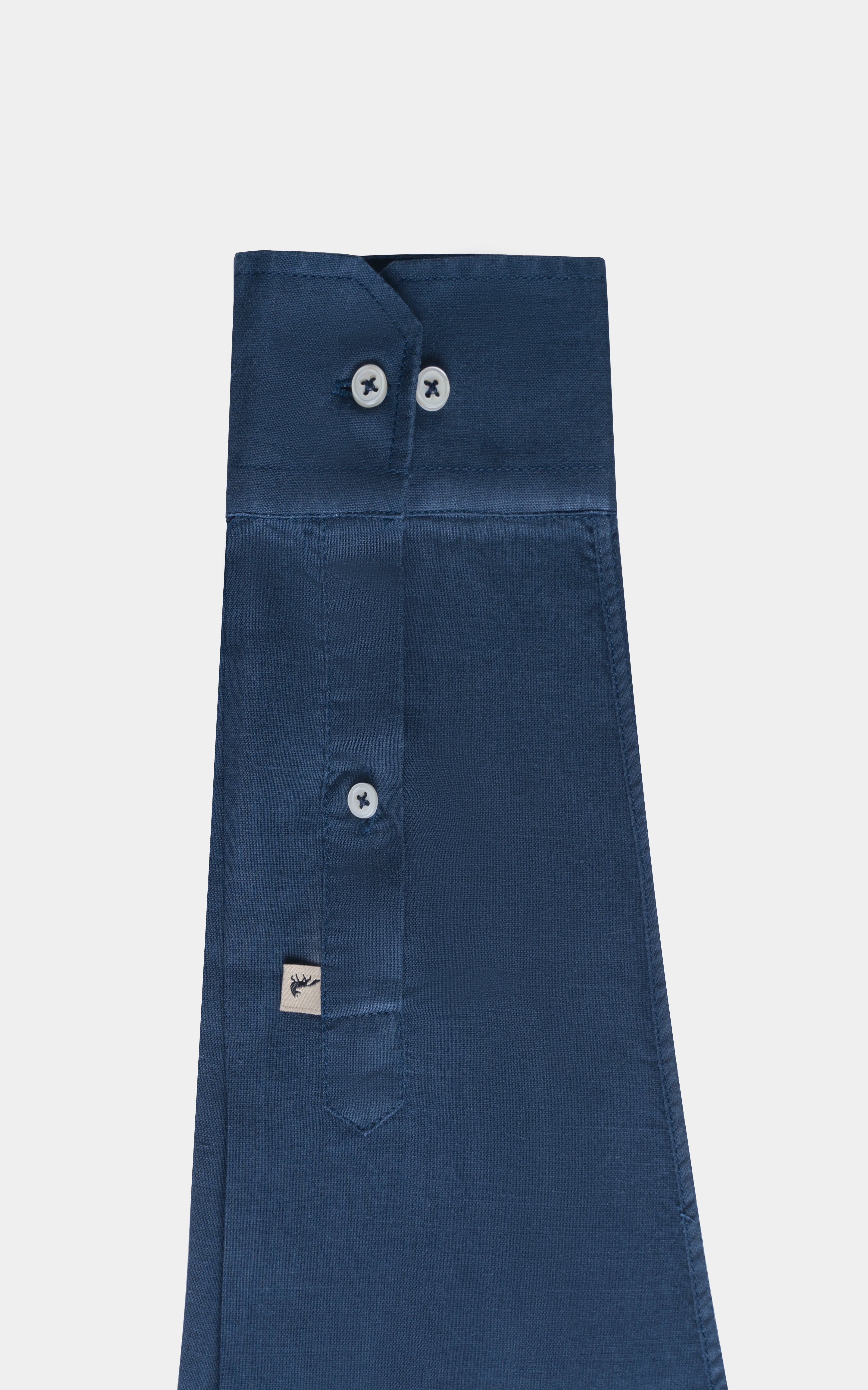 SMART FIT LINEN LIMITED EDITION SHIRT NAVY