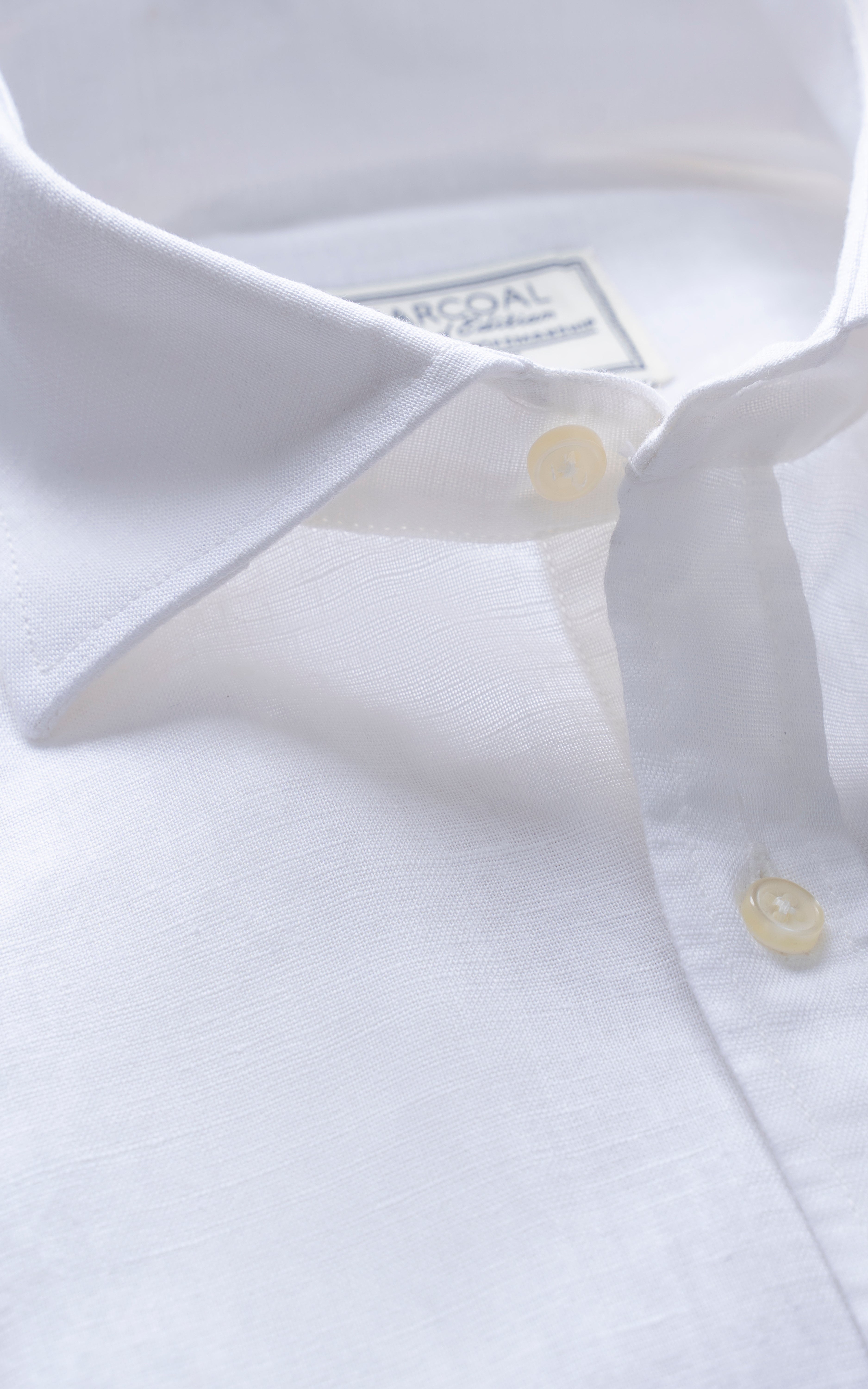 SMART FIT LINEN LIMITED EDITION SHIRT WHITE
