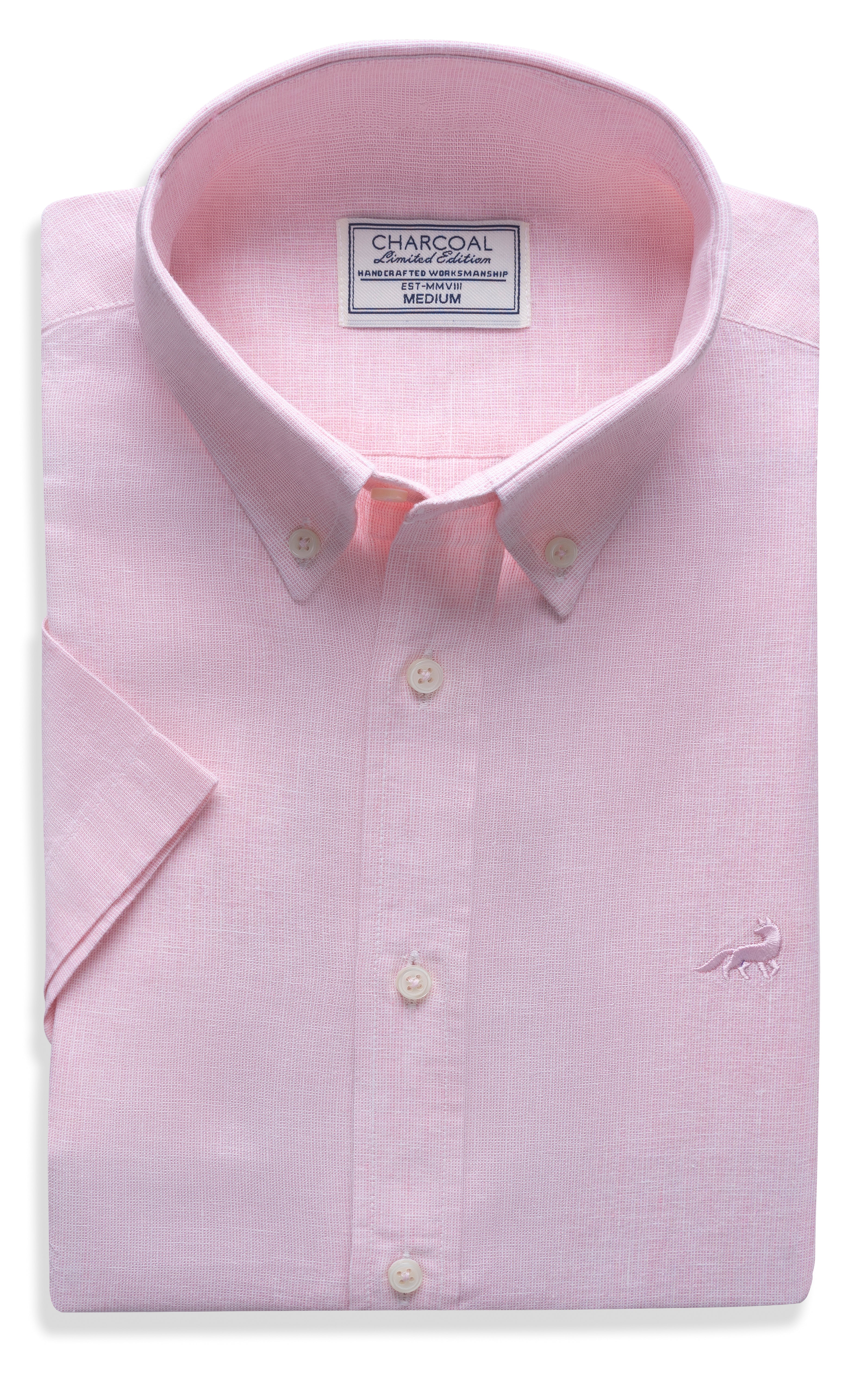 SMART FIT LINEN LIMITED EDITION SHIRT PINK
