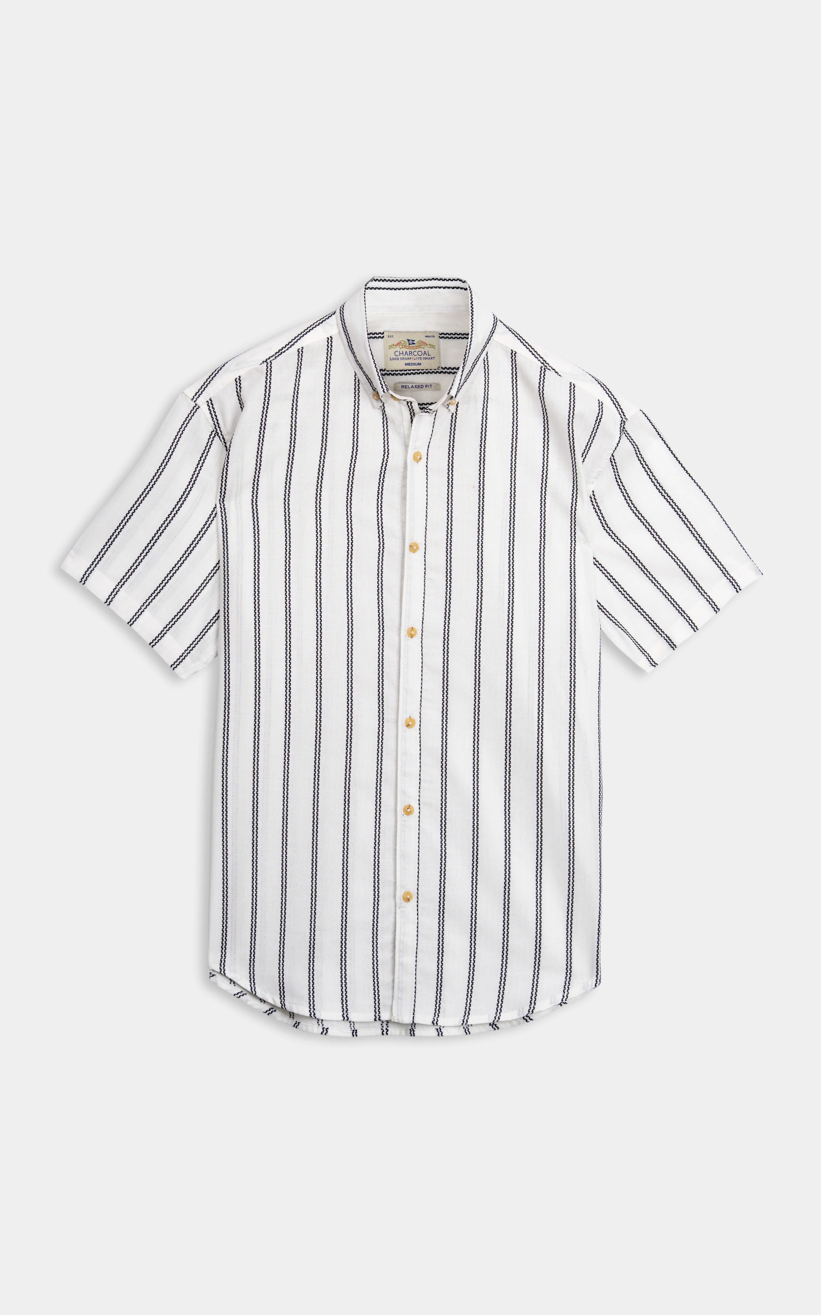 CASUAL SHIRT OFF WHITE