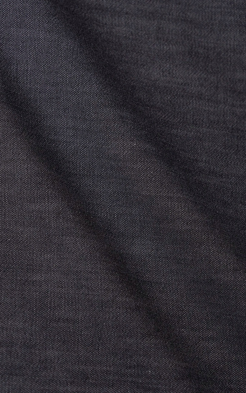 SMART FIT DENIM CASUAL SHIRT GREY