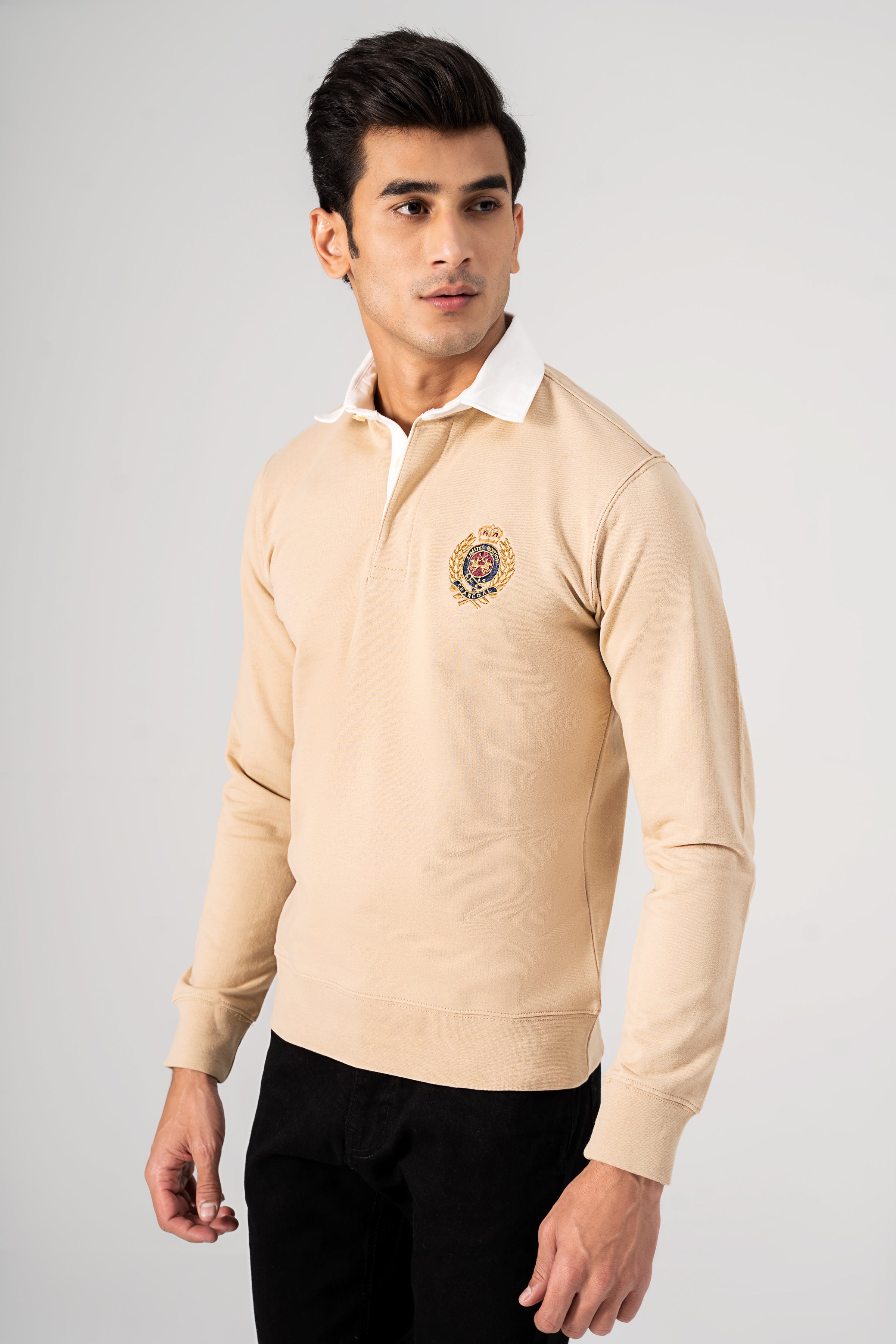 RUGBY SWEAT SHIRT KHAKI