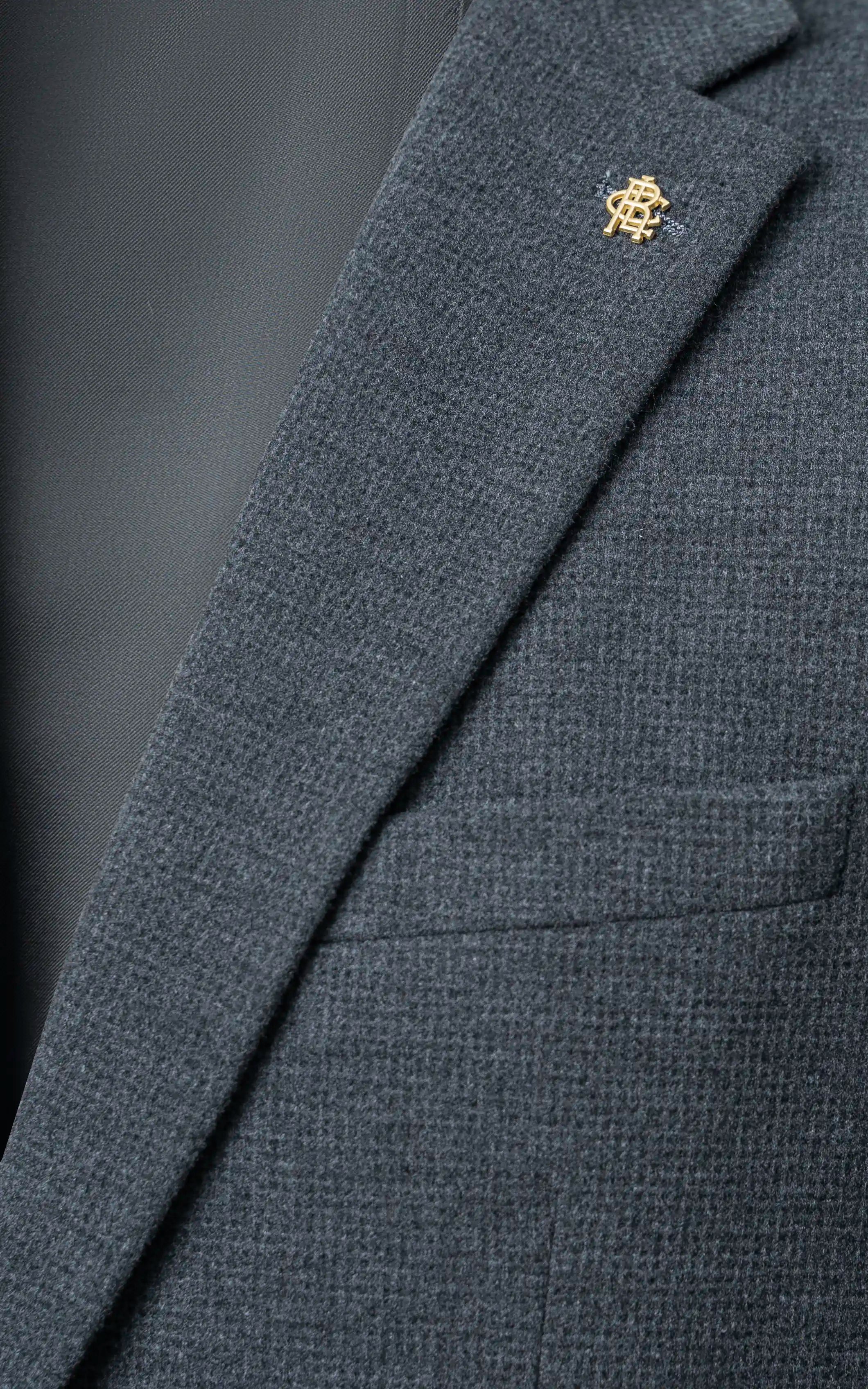 Casual Coat Dark Grey