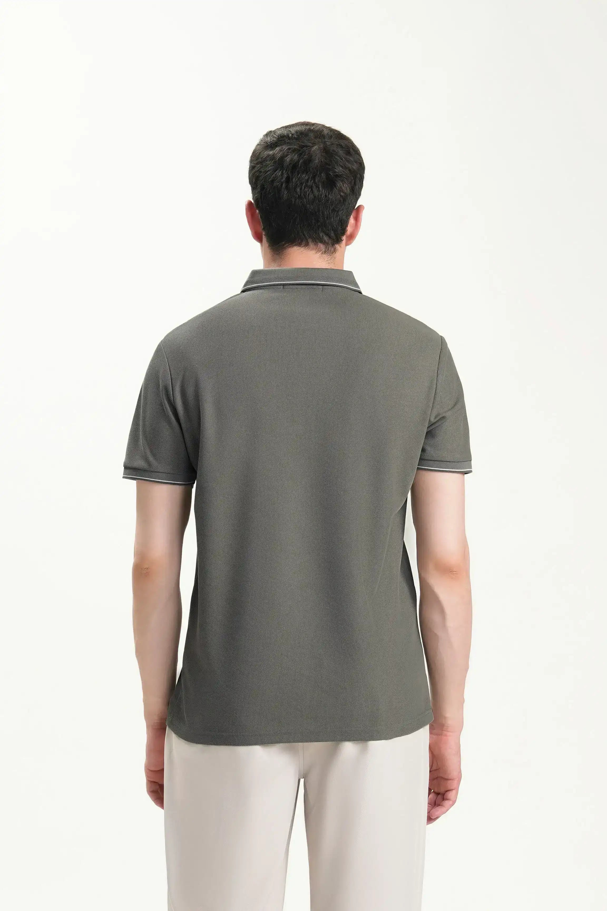 SMART FIT CLASSIC POLO SHIRT LIGHT OLIVE