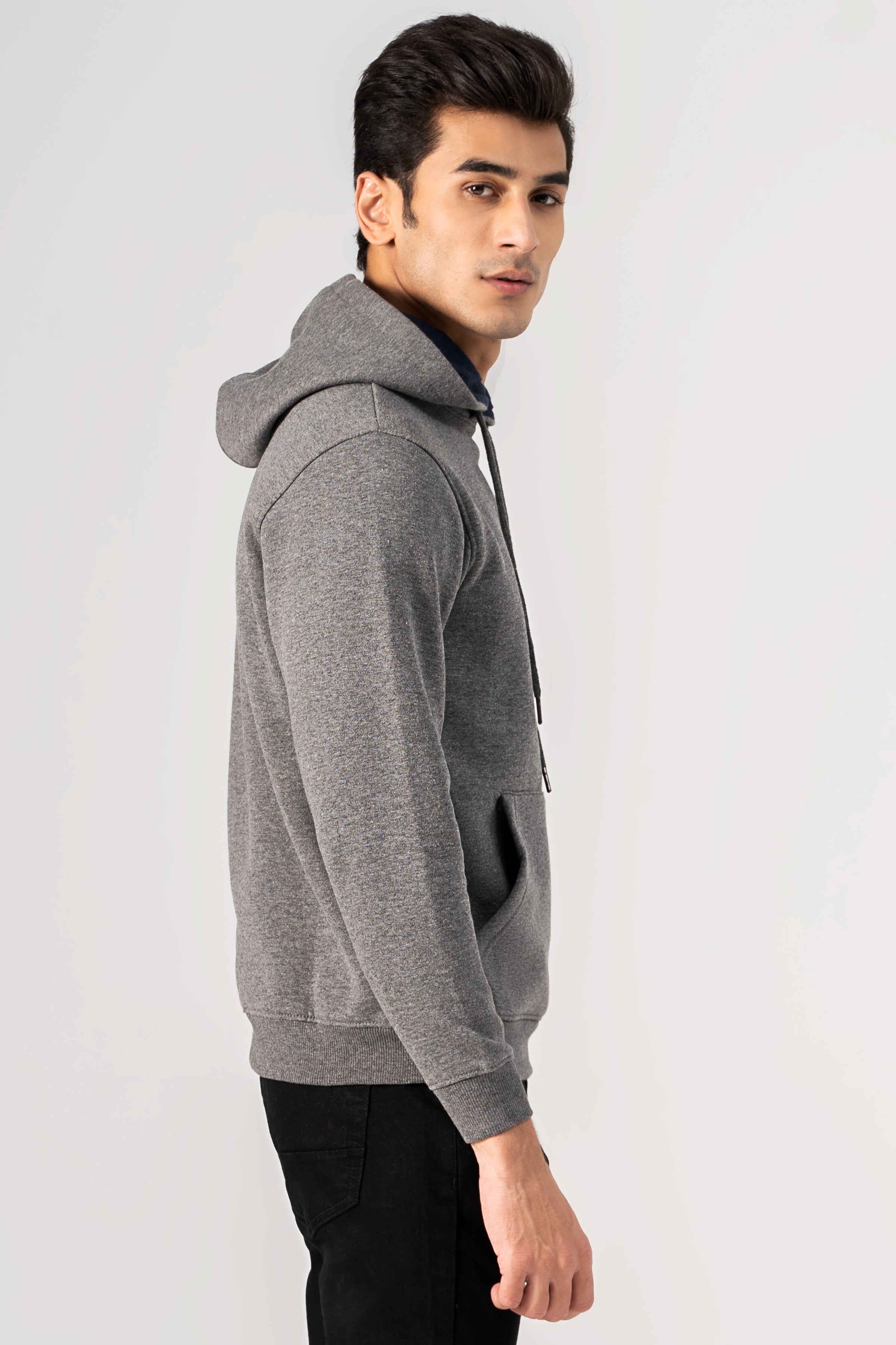 CLASSIC HOODIE CHARCOAL GREY