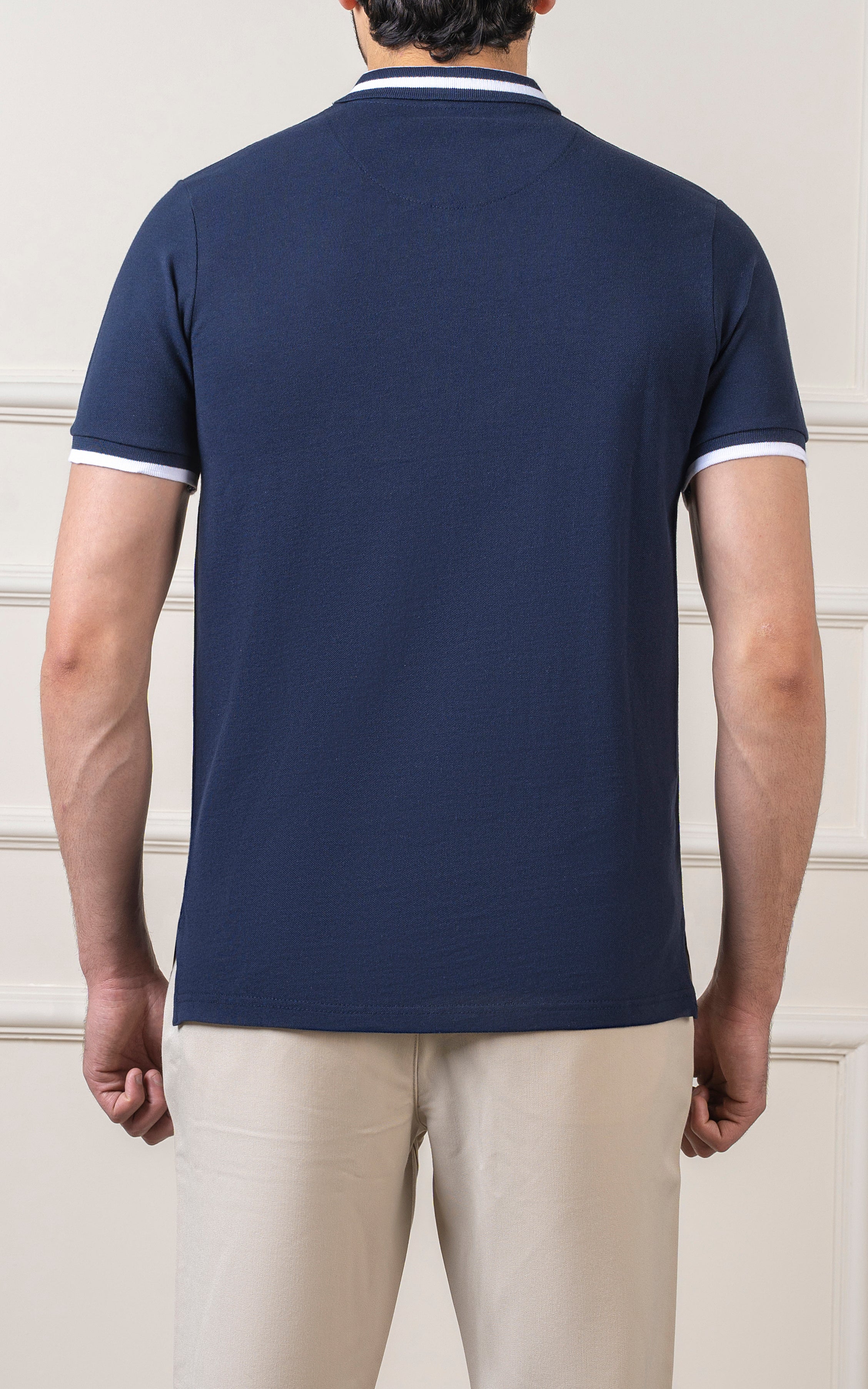 TIPPING FASHION POLO NAVY