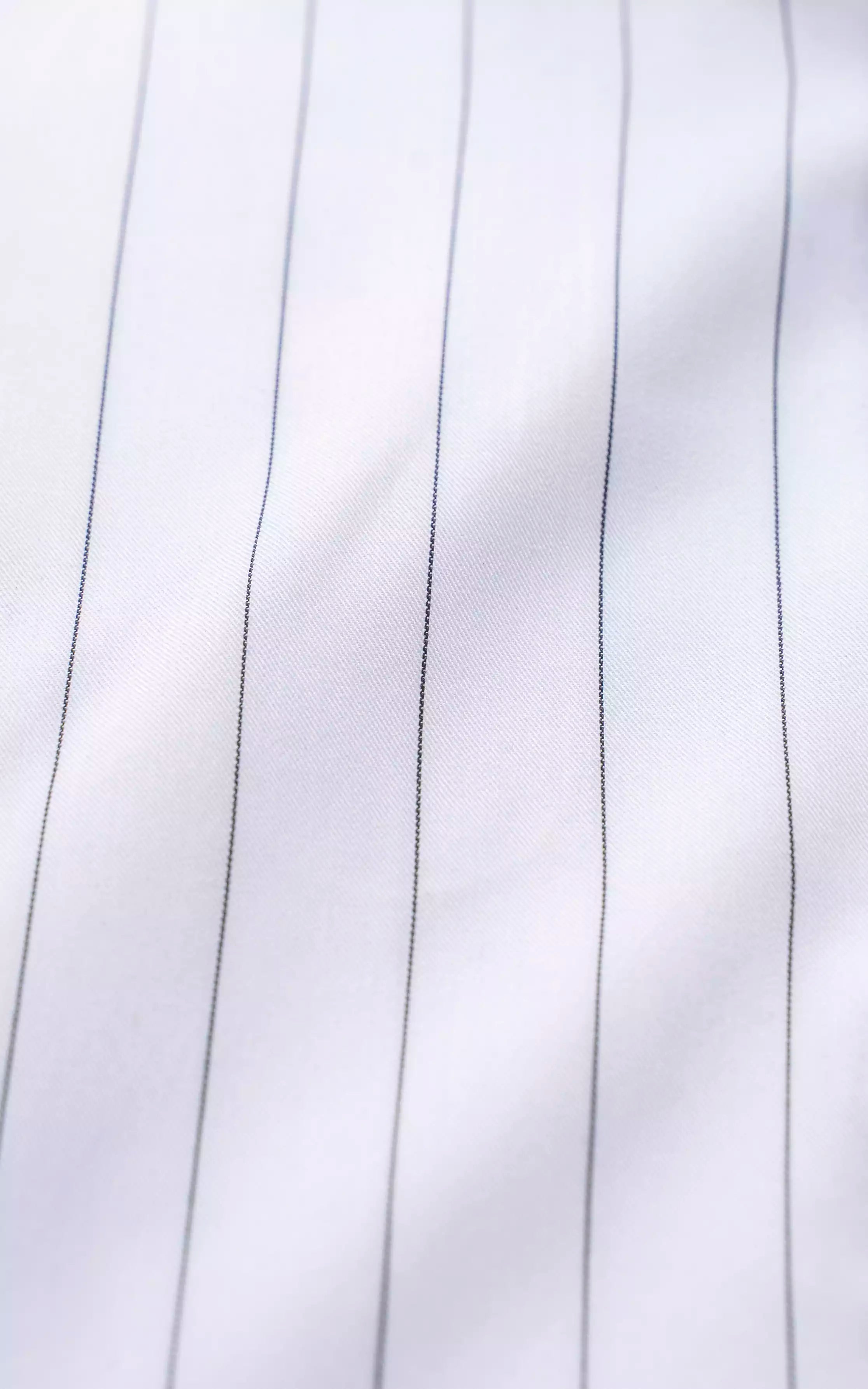 SMART FIT STRIPED SHIRT WHITE PIN STRIPED