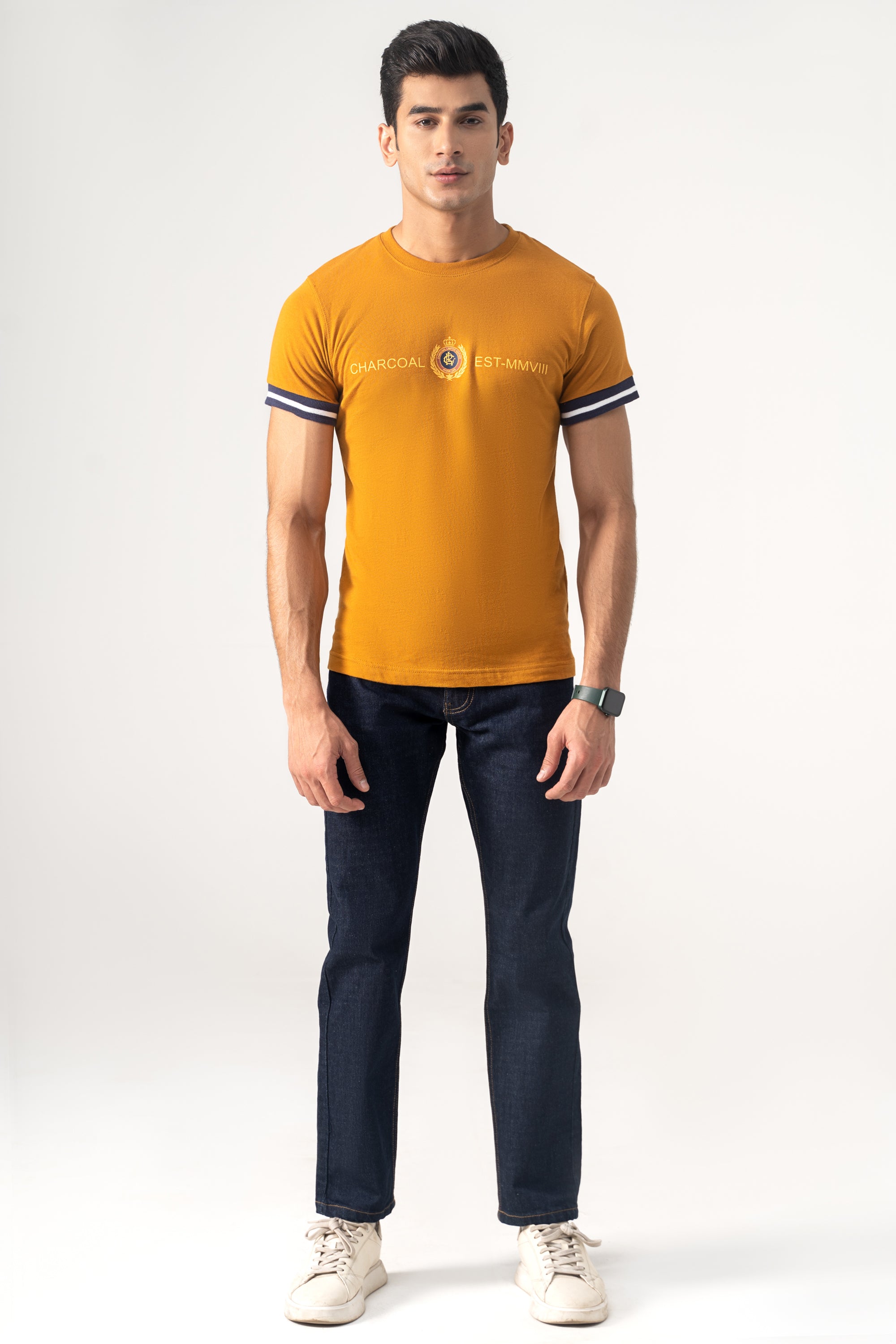 CLASSIC T-SHIRT MUSTARD