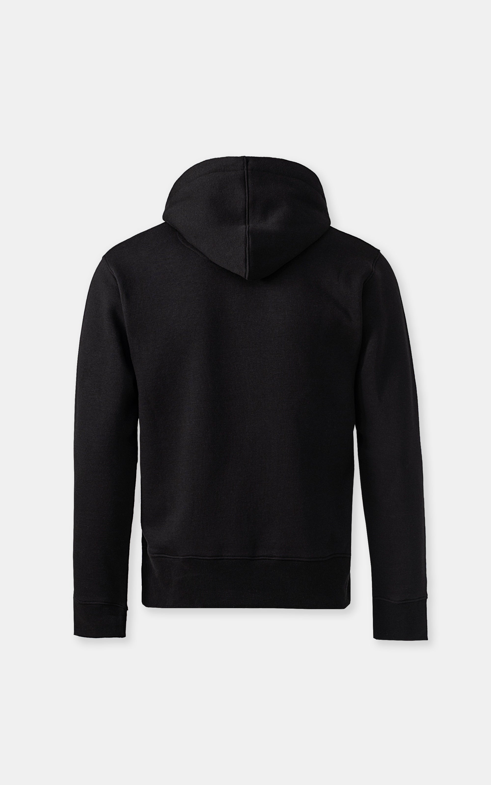 KANGROO FLEECE HOODIE BLACK