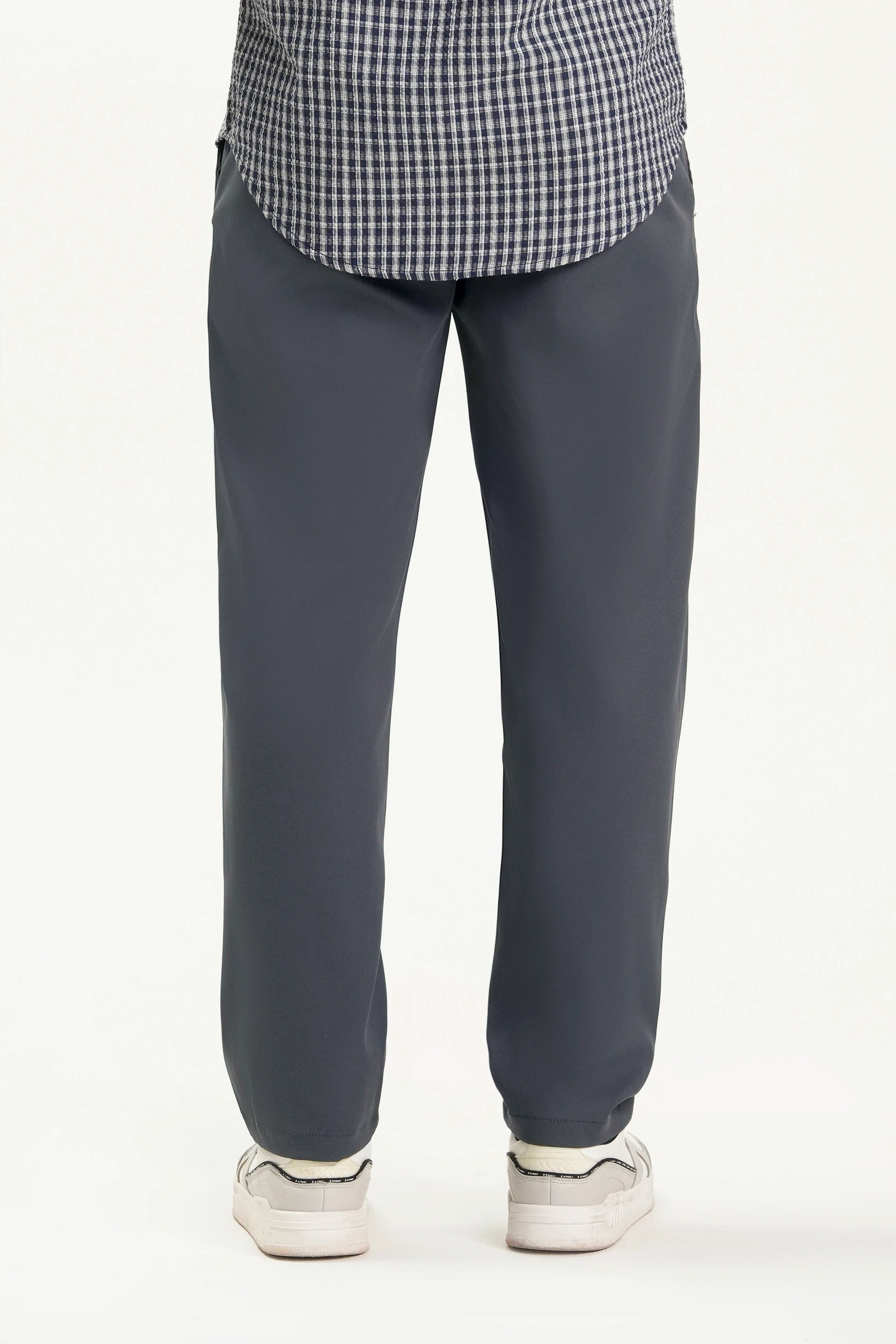 CASUAL PANT REGULAR FIT GREY