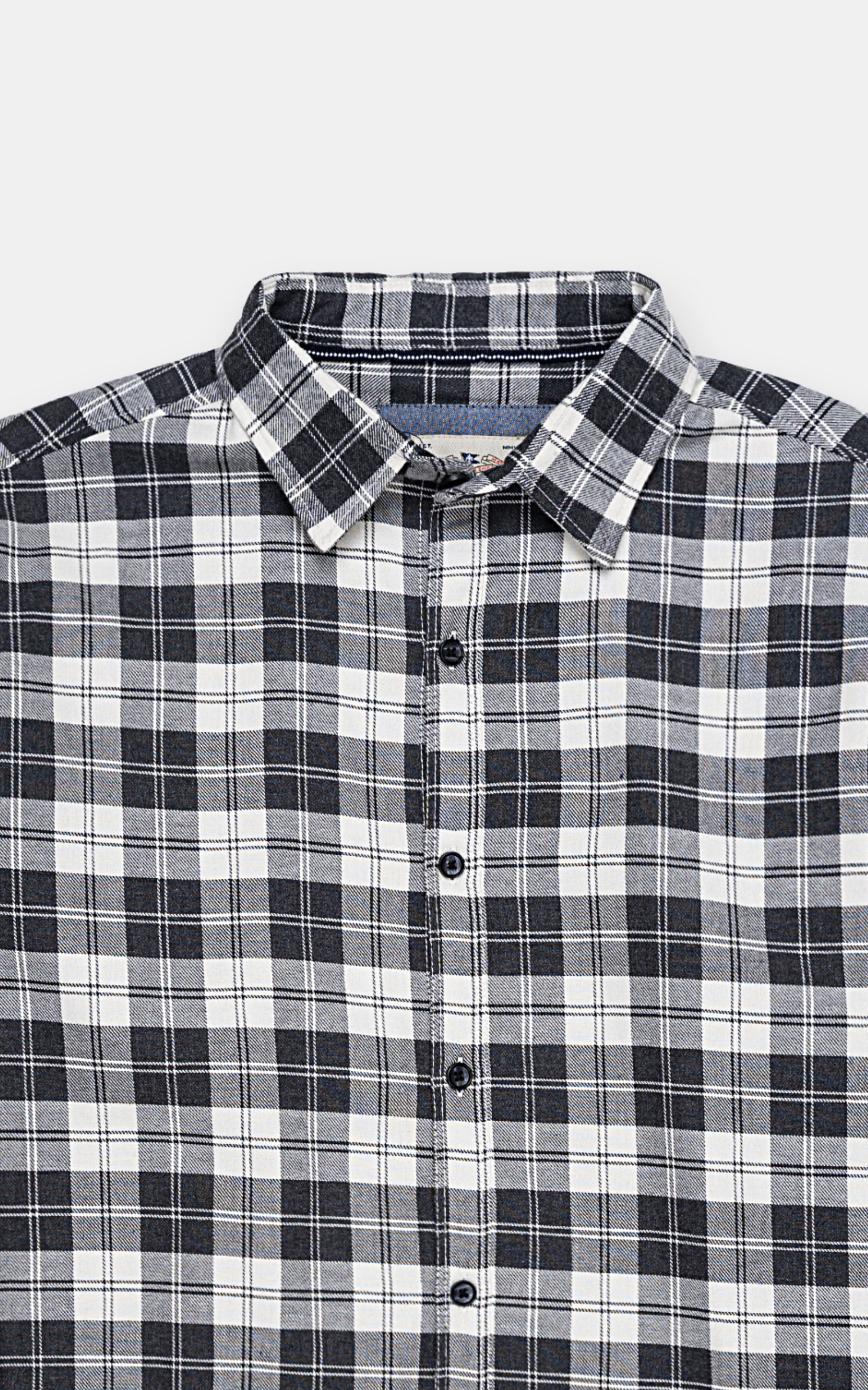 CASUAL SHIRT GREY CHECK