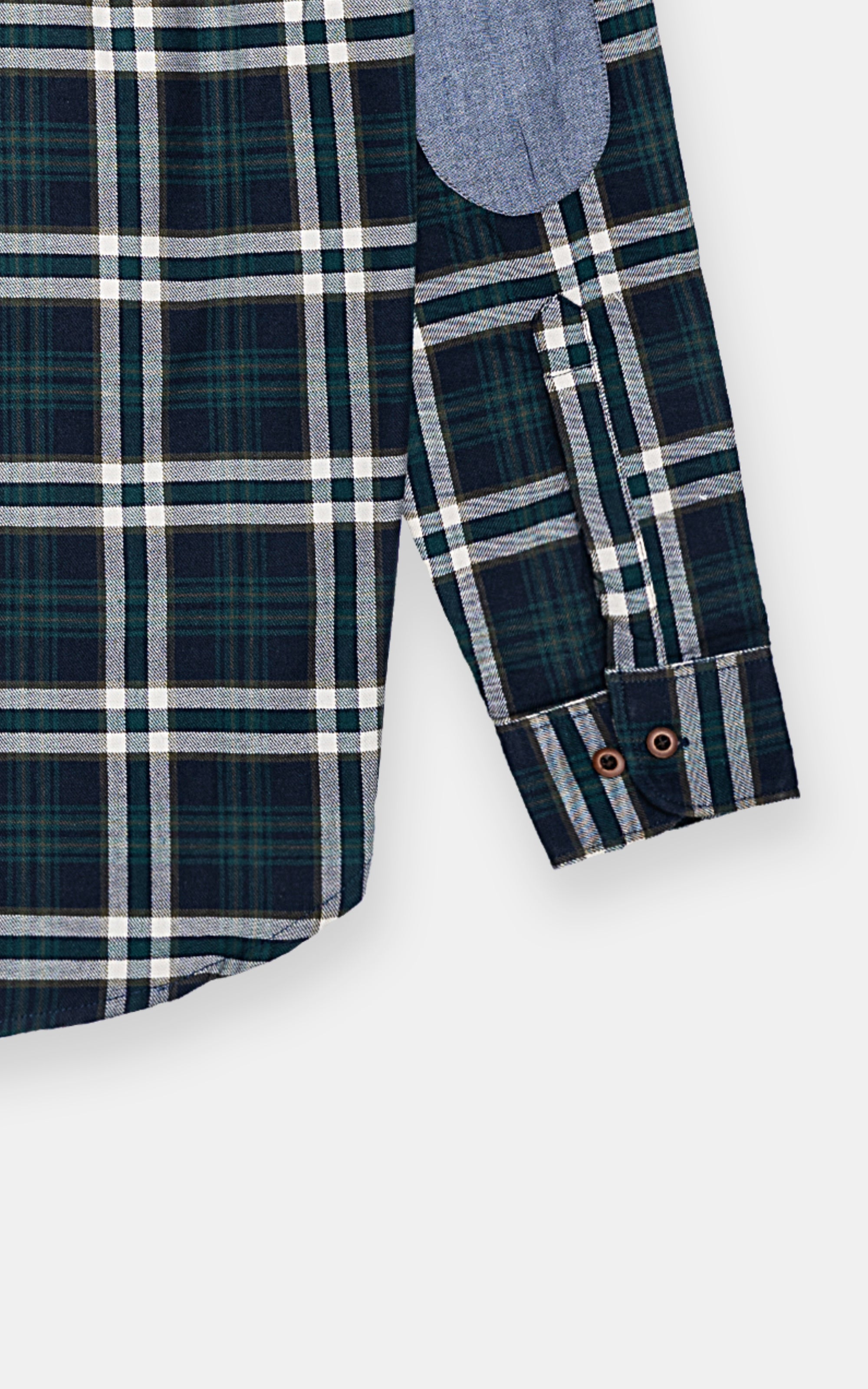 CASUAL SHIRT GREEN CHECK