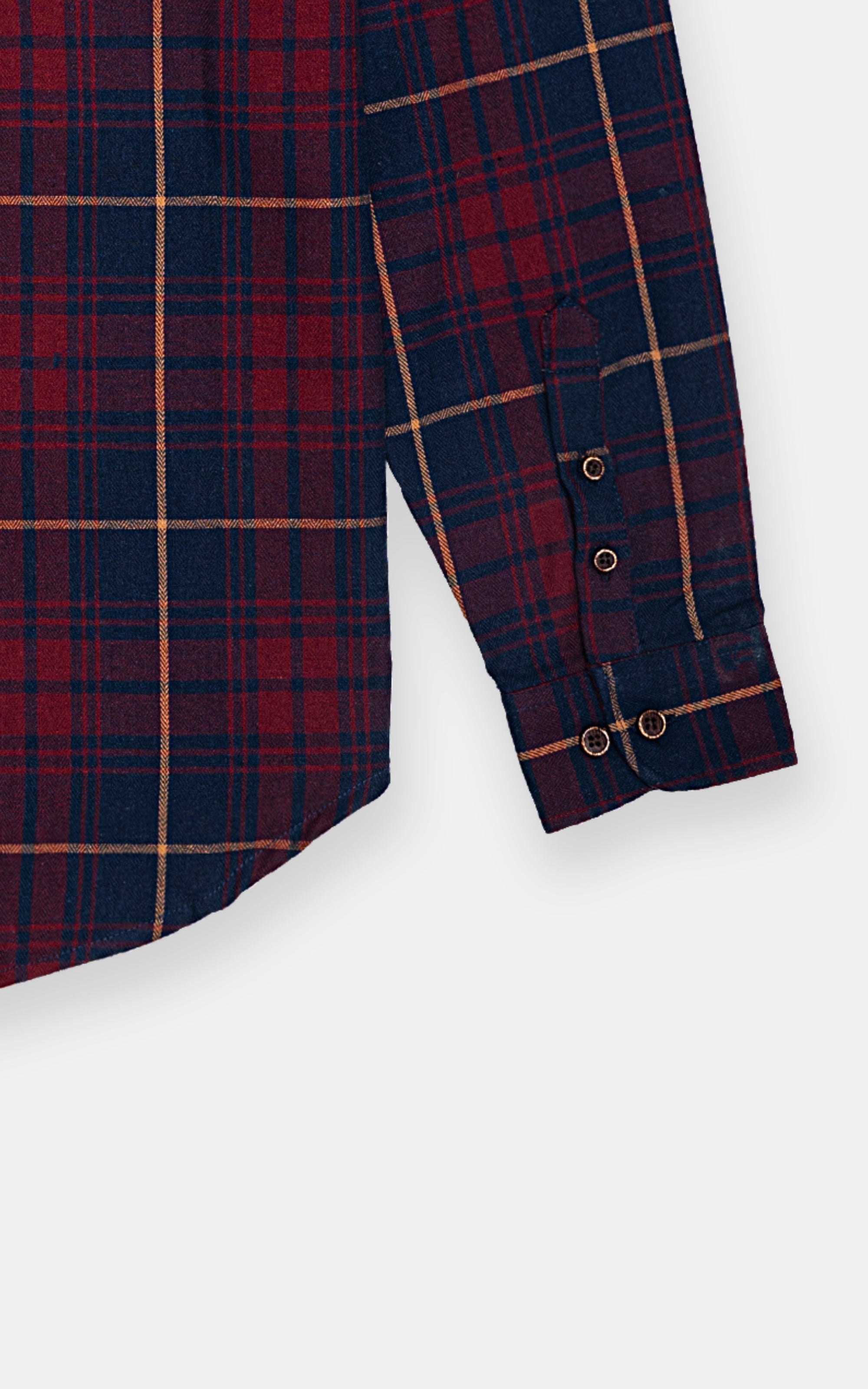 CASUAL SHIRT MAROON NAVY