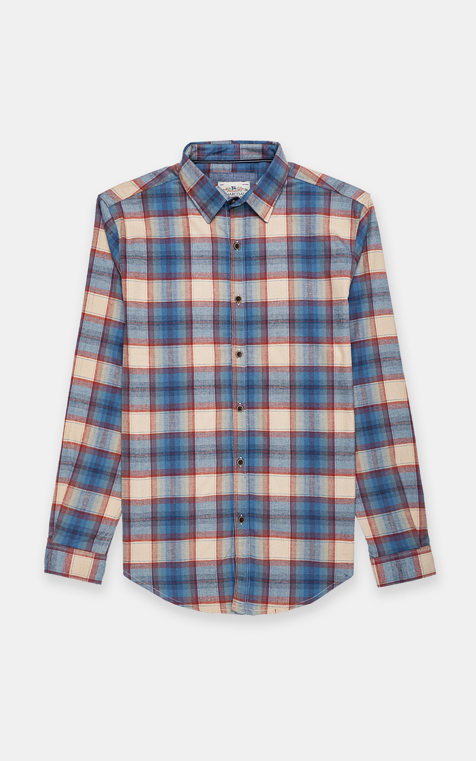 khakis brand blue floral shirt