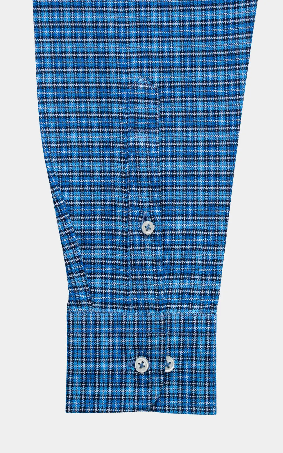 SEMI FORMAL SMART FIT SHIRT BROWN BLUE