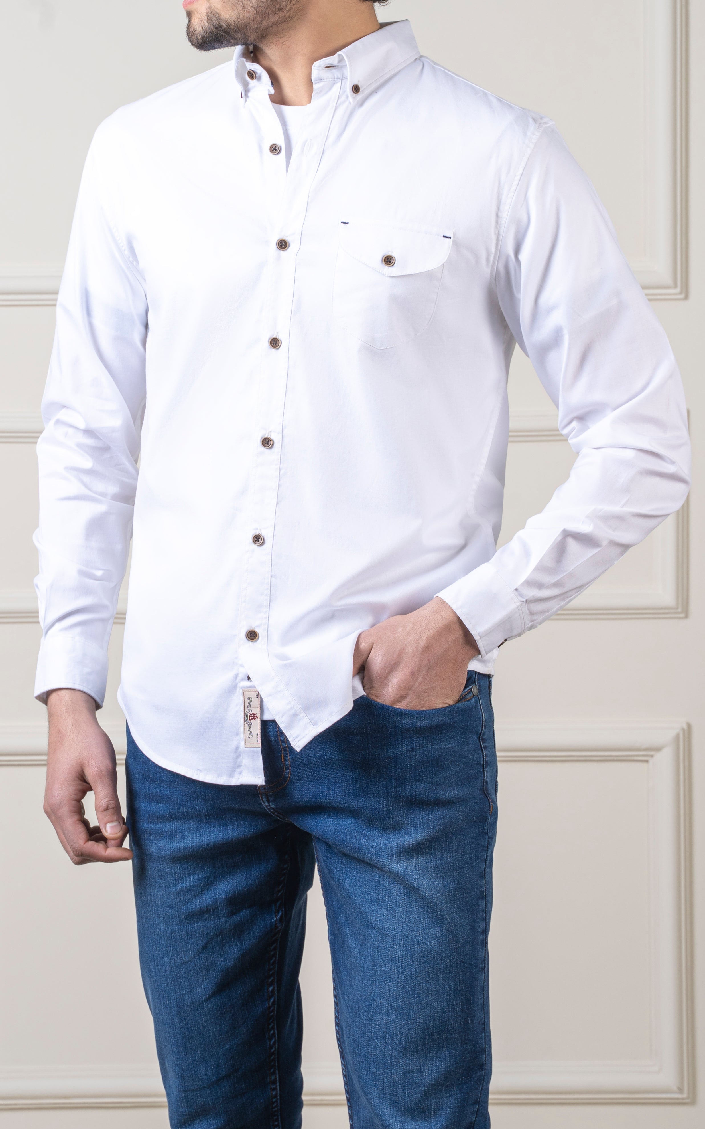 CASUAL SHIRT WHITE