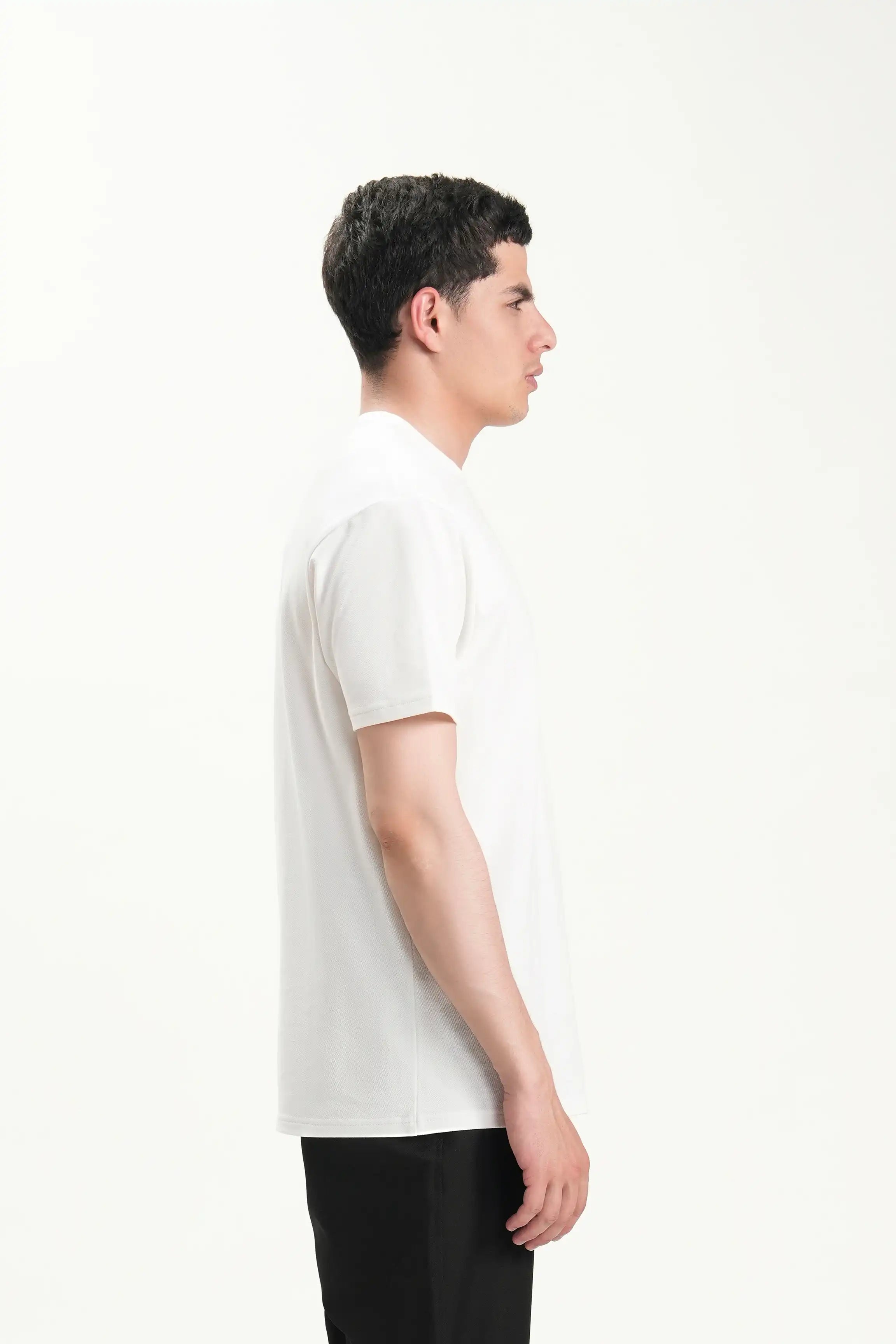 T SHIRT REGULAR FIT OFF WHITE