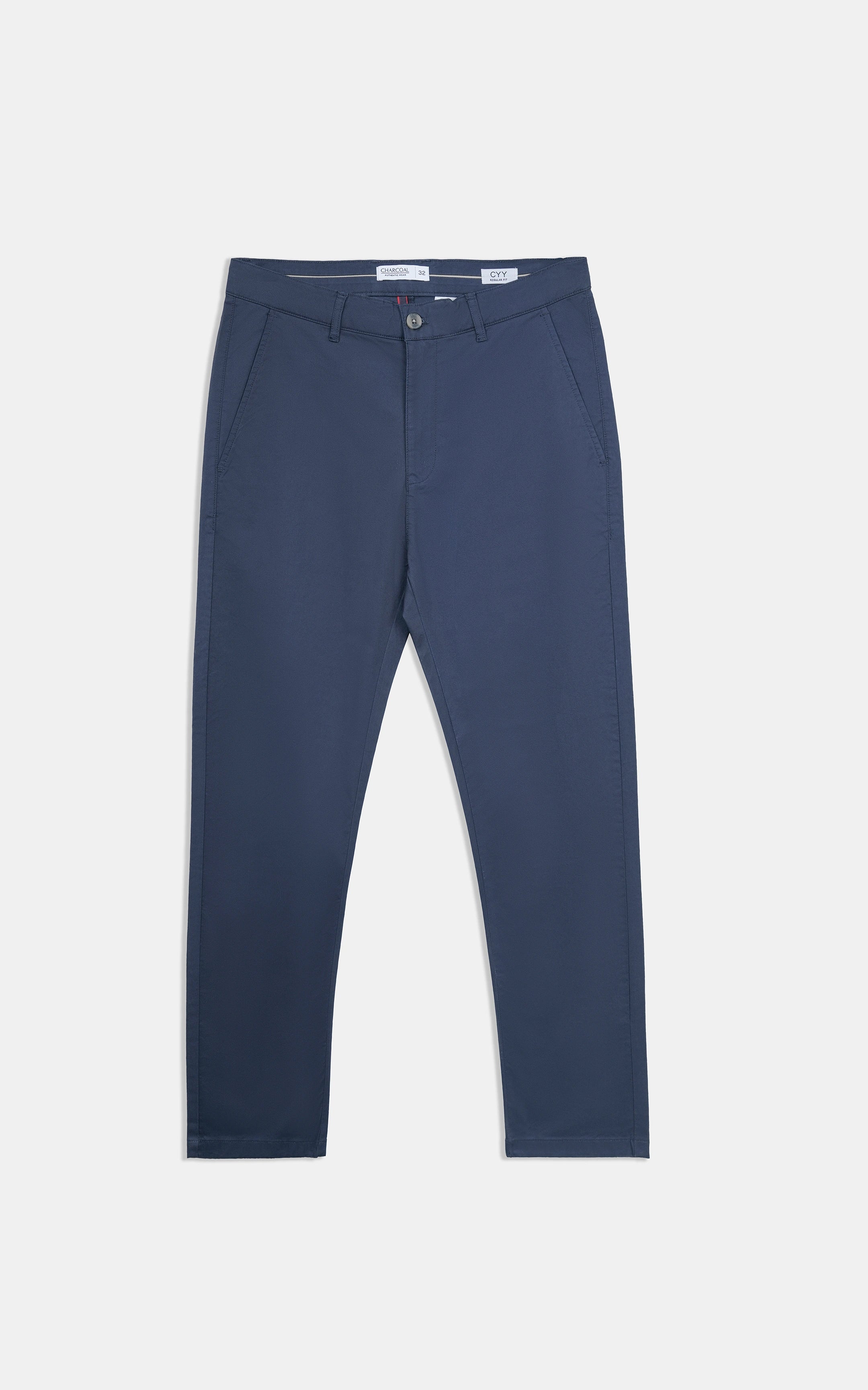REGULAR FIT CROSS POCKET CHINO PANT NAVY