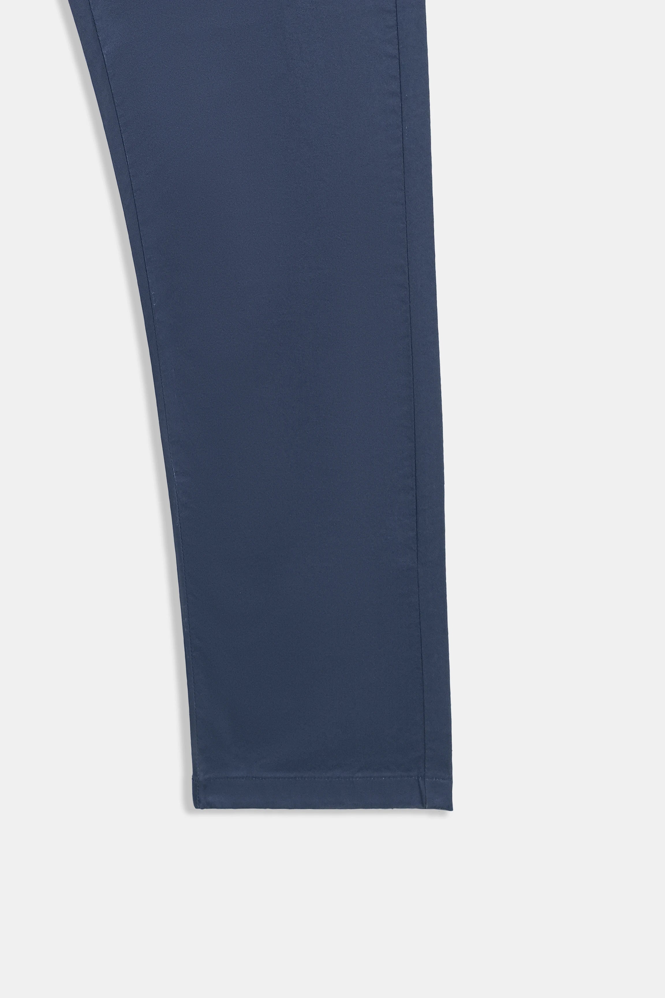 REGULAR FIT CROSS POCKET CHINO PANT NAVY