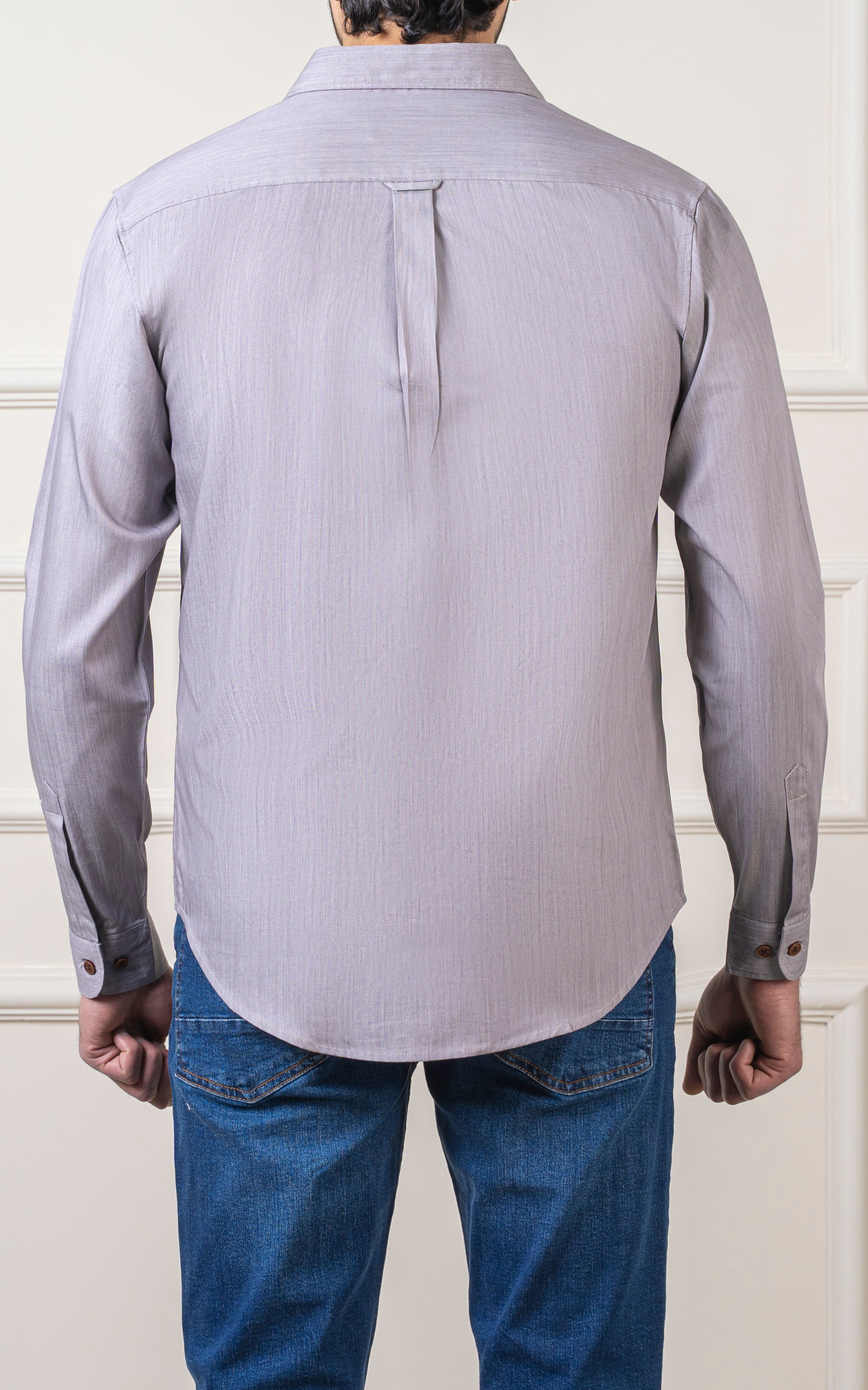 CASUAL SHIRT LIGHT GREY