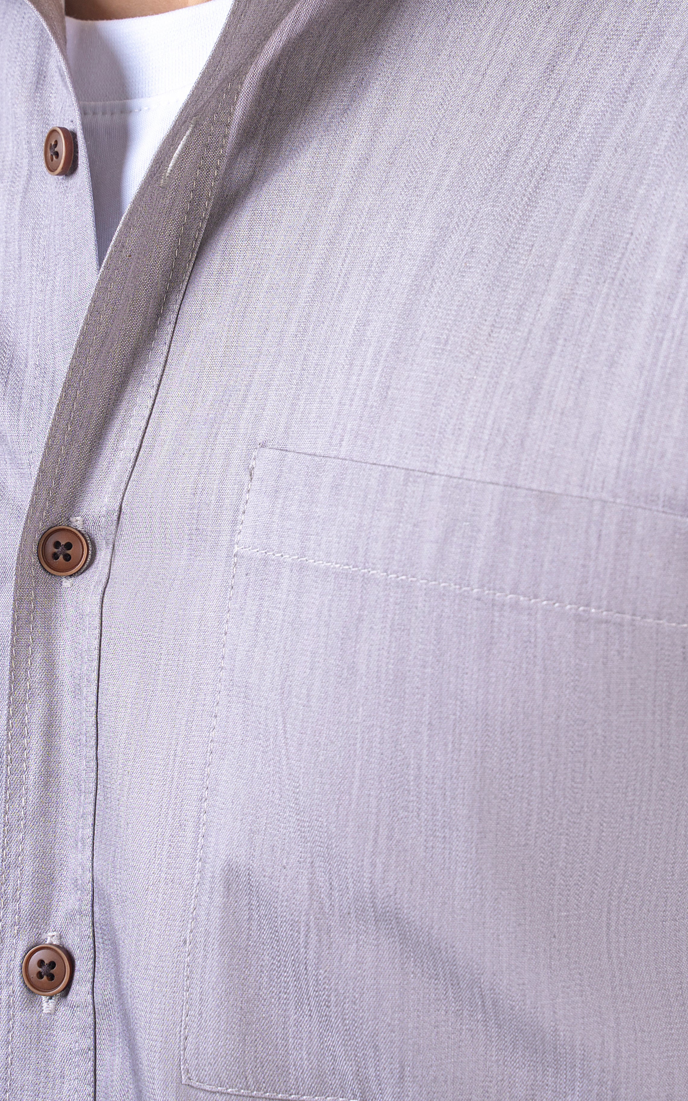 CASUAL SHIRT LIGHT GREY