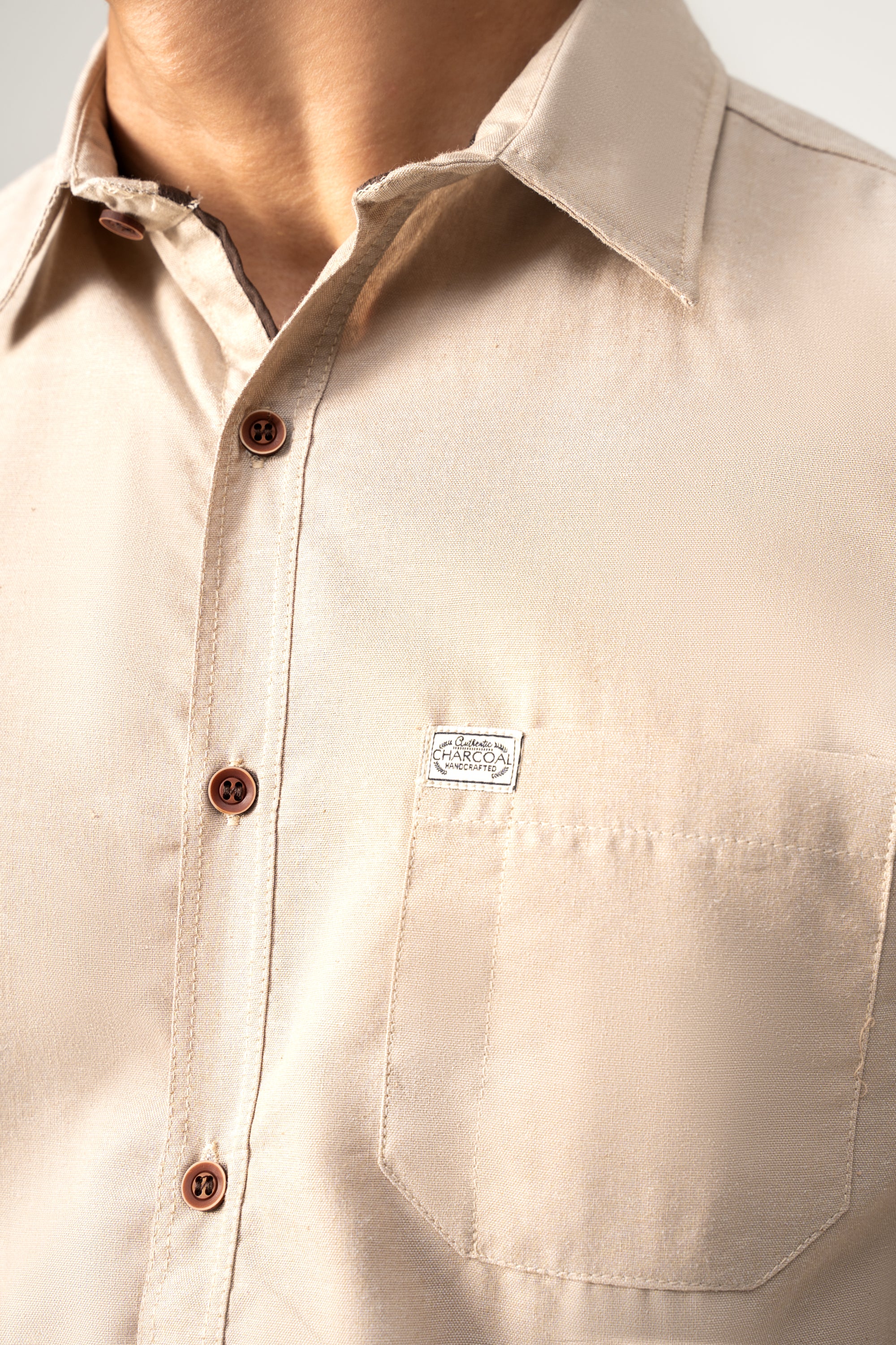 CASUAL SHIRT KHAKI