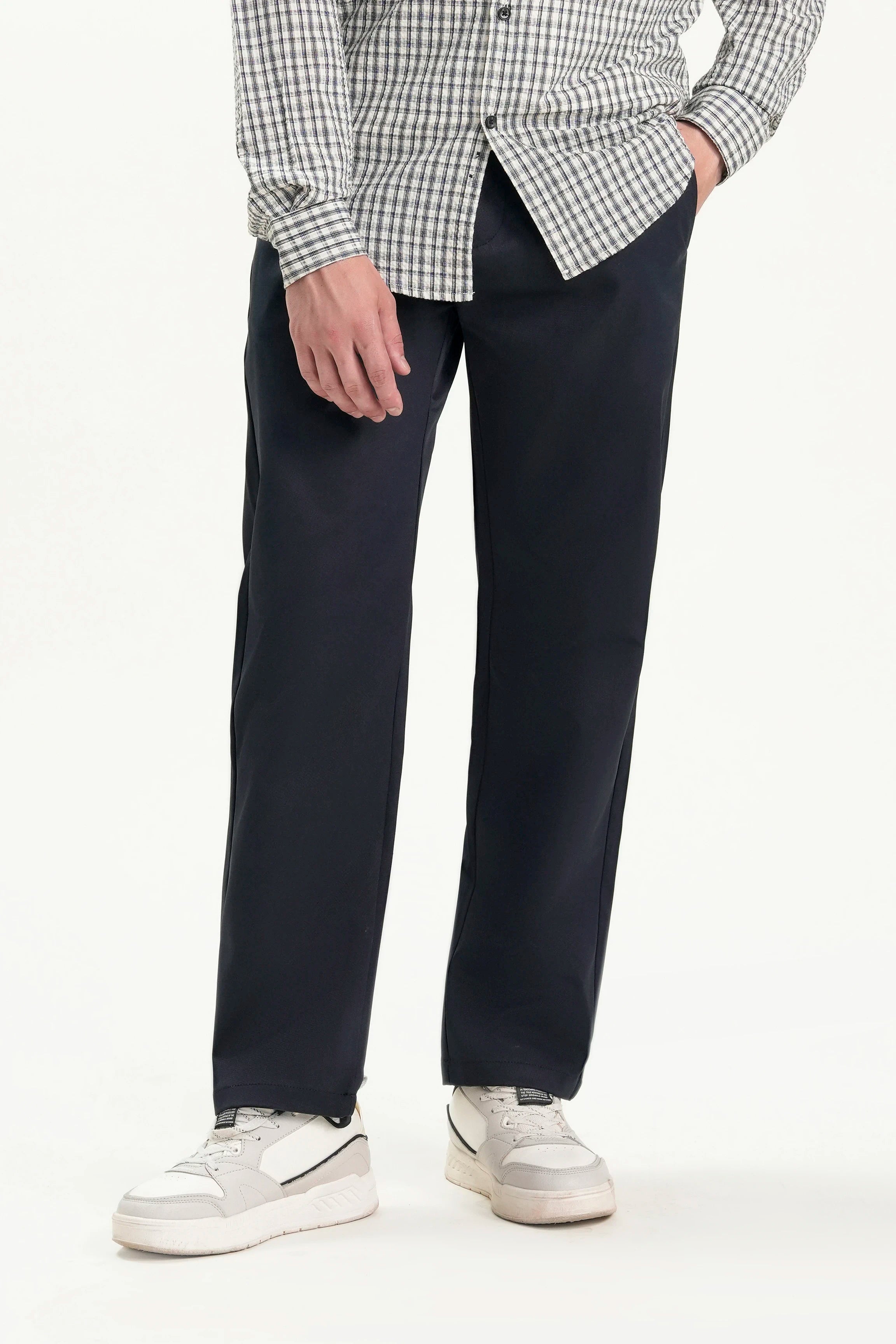 CASUAL PANT REGULAR FIT NAVY