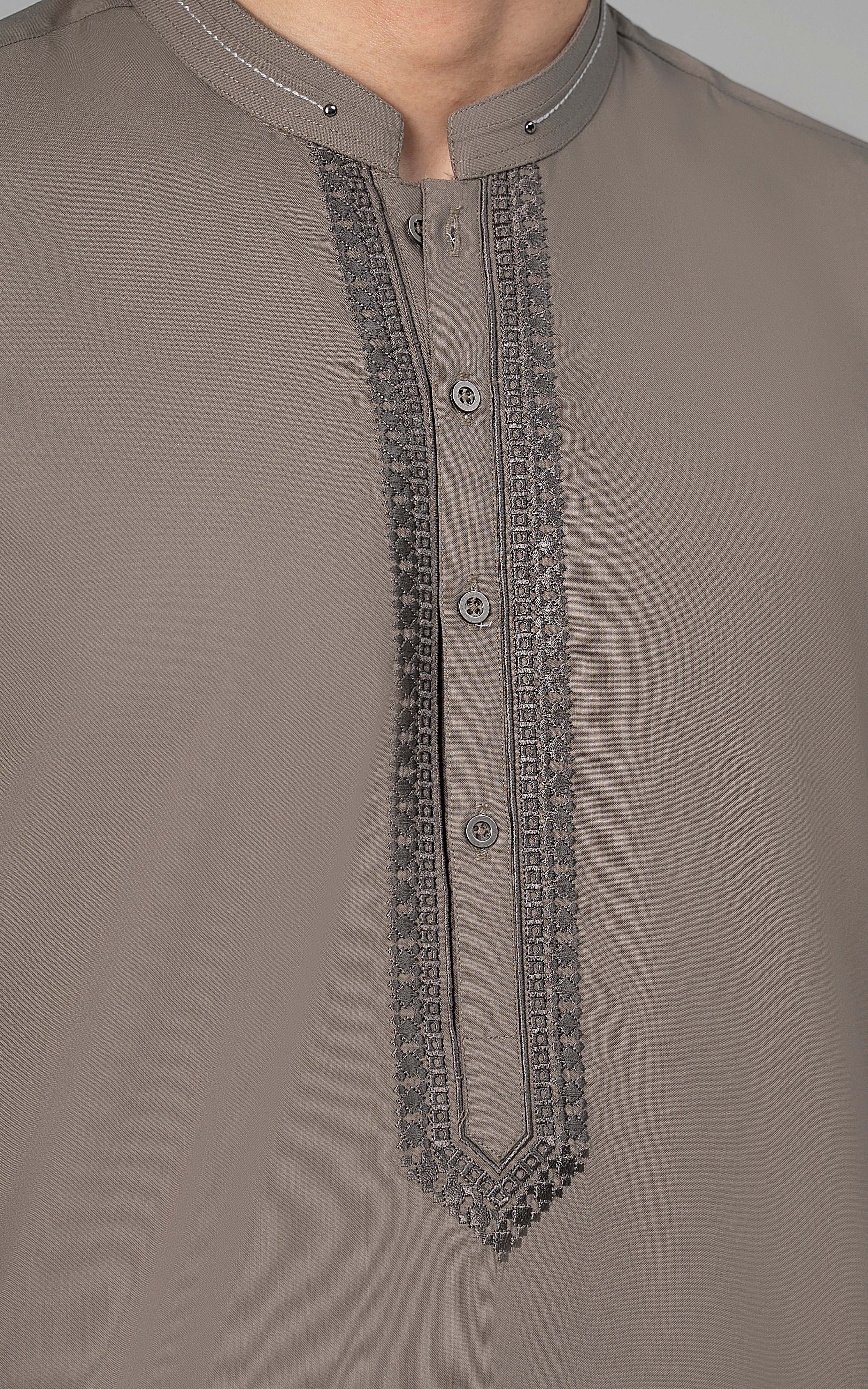 EMBROIDERED WASH & WEAR - PREMIUM COLLECTION OLIVE GROVE