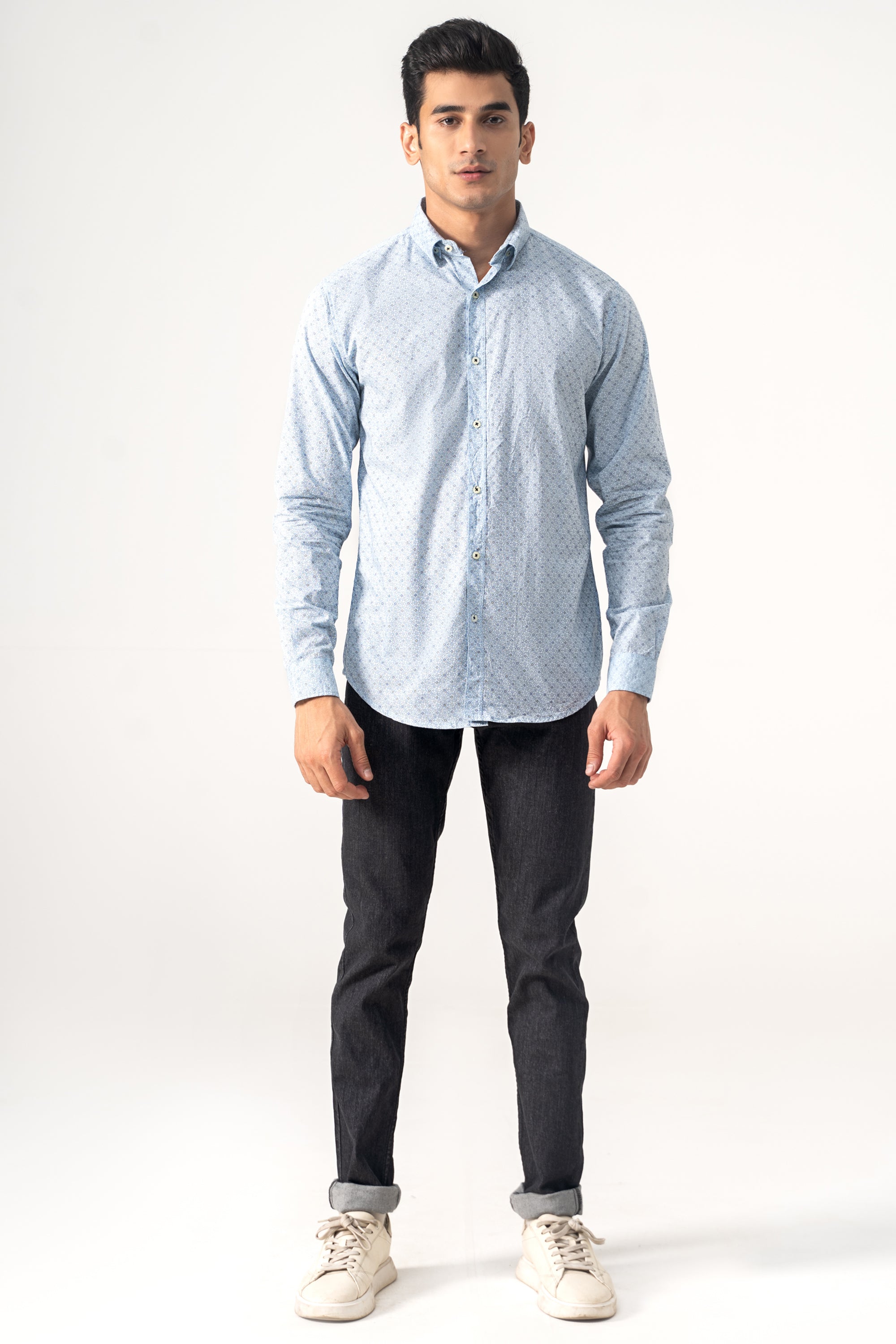 CASUAL SHIRT SKY PRINTED
