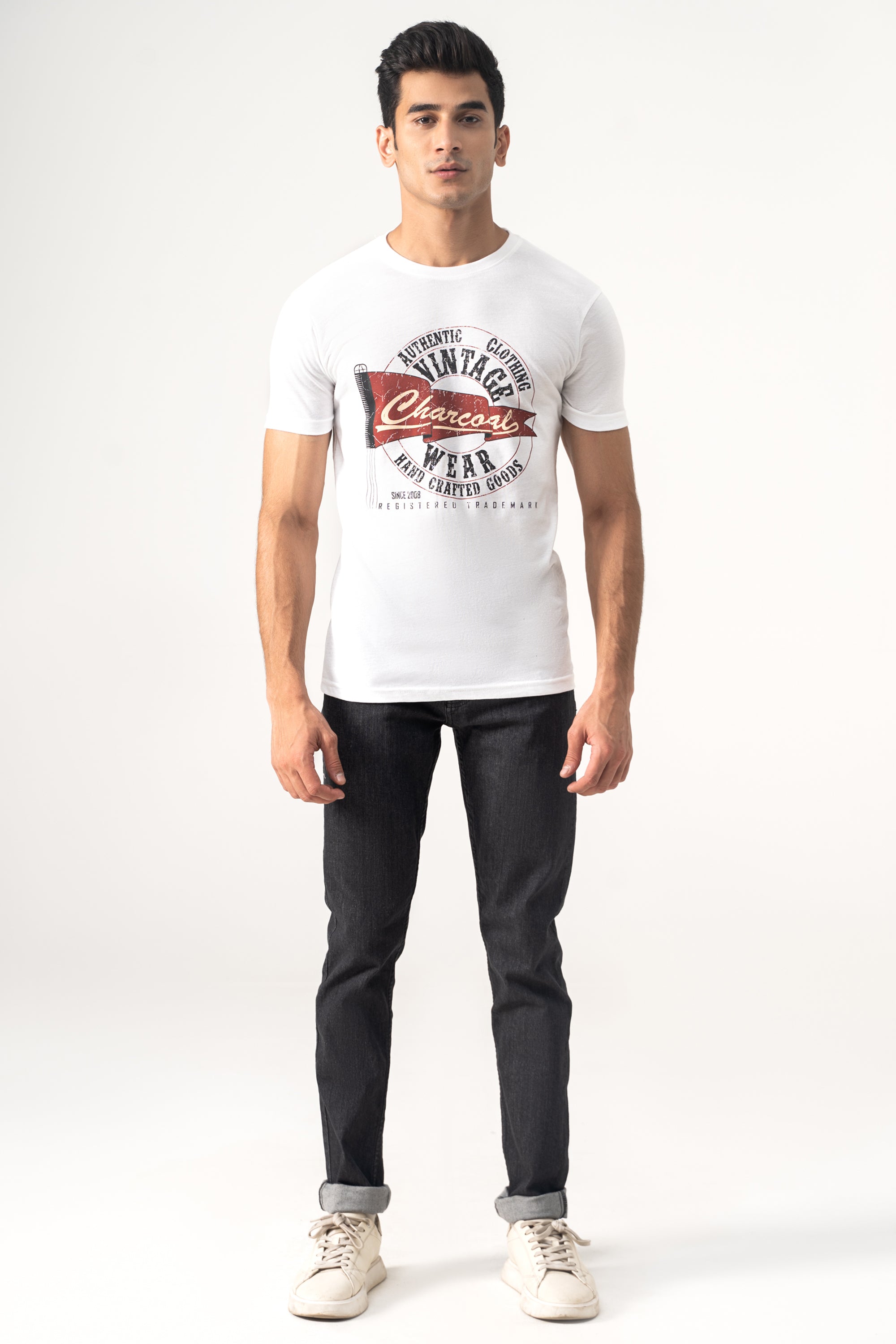 GRAPHIC T-SHIRT OFF WHITE