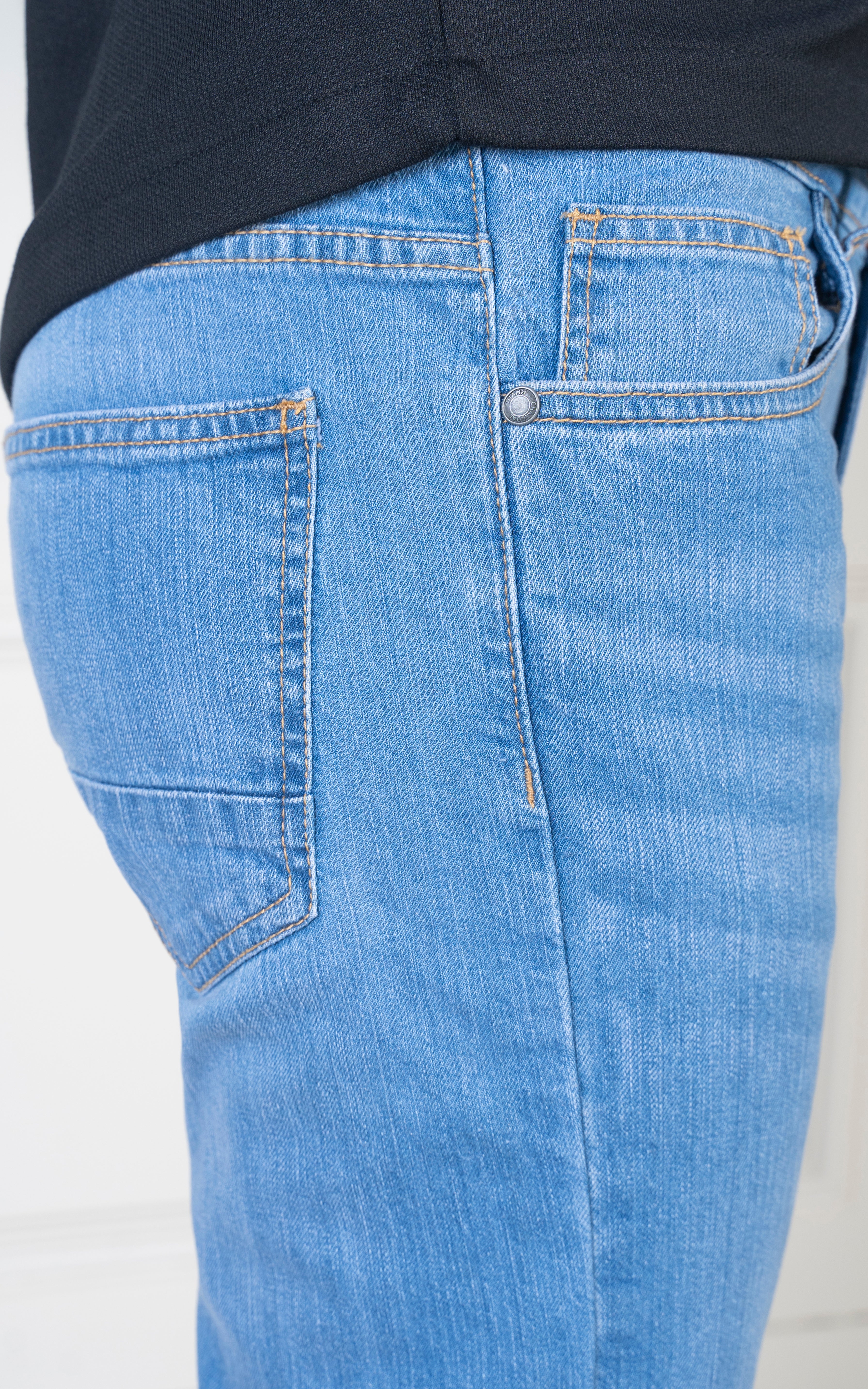 STRAIGHT FIT JEANS LIGHT BLUE