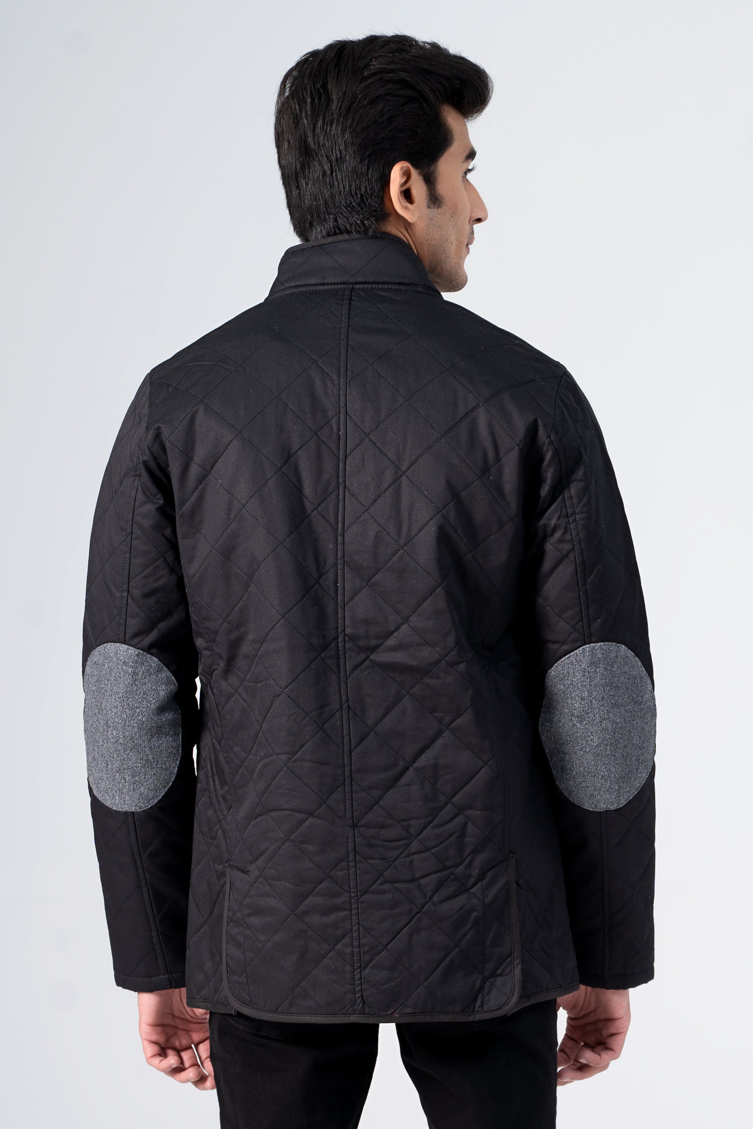 Quilted wadded Jacket Black