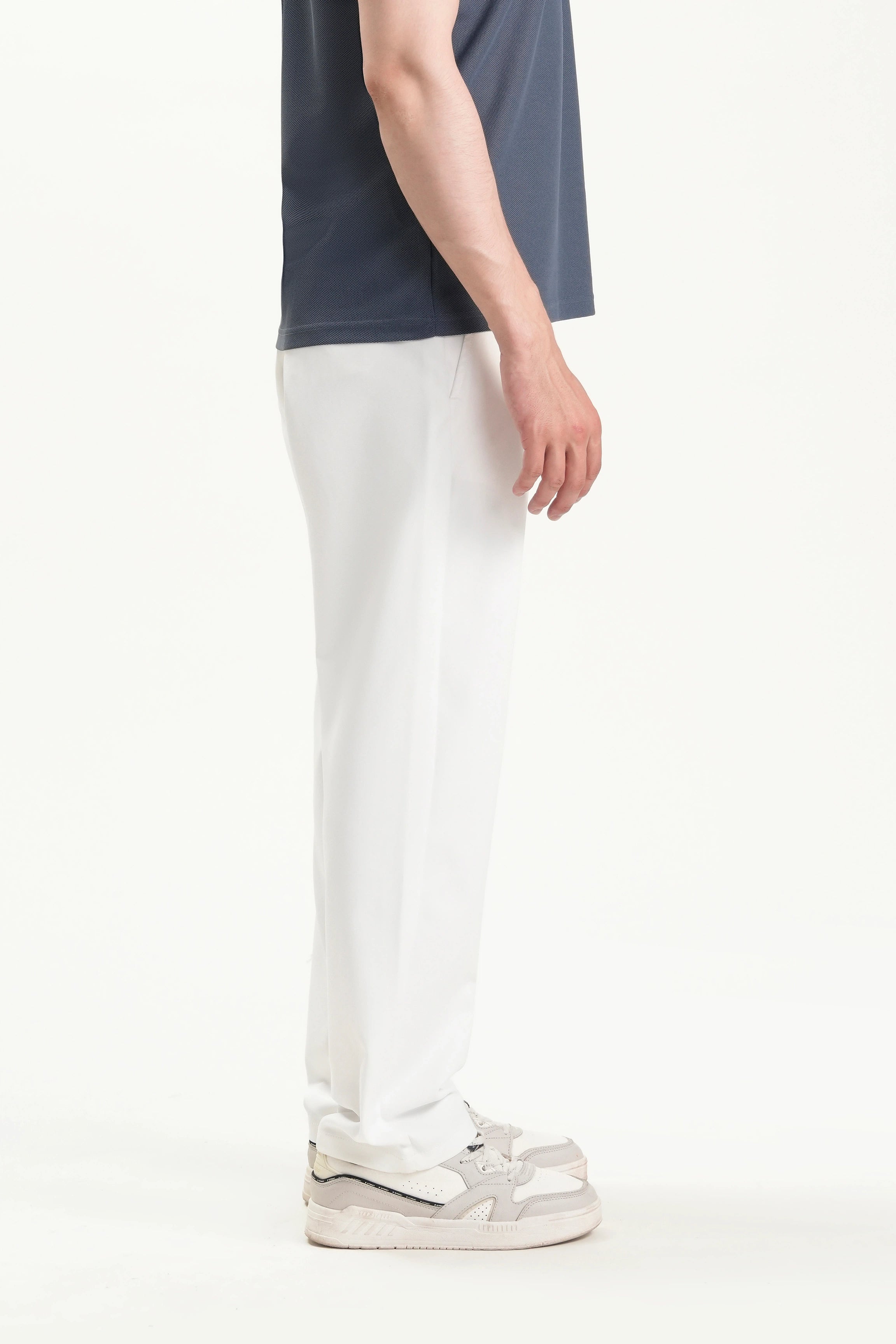CASUAL PANT REGULAR FIT WHITE
