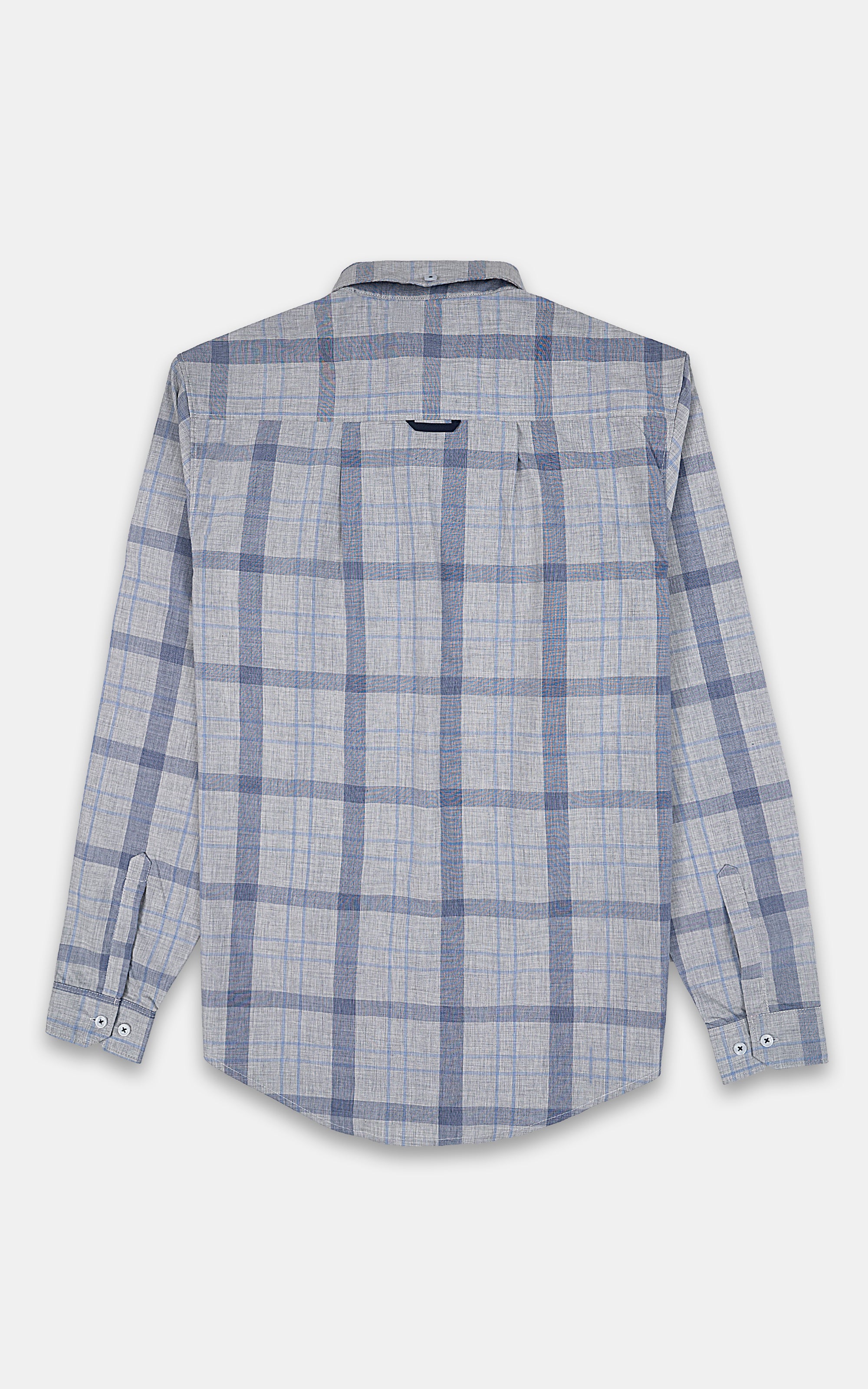 CASUAL SHIRT GREY CHECK