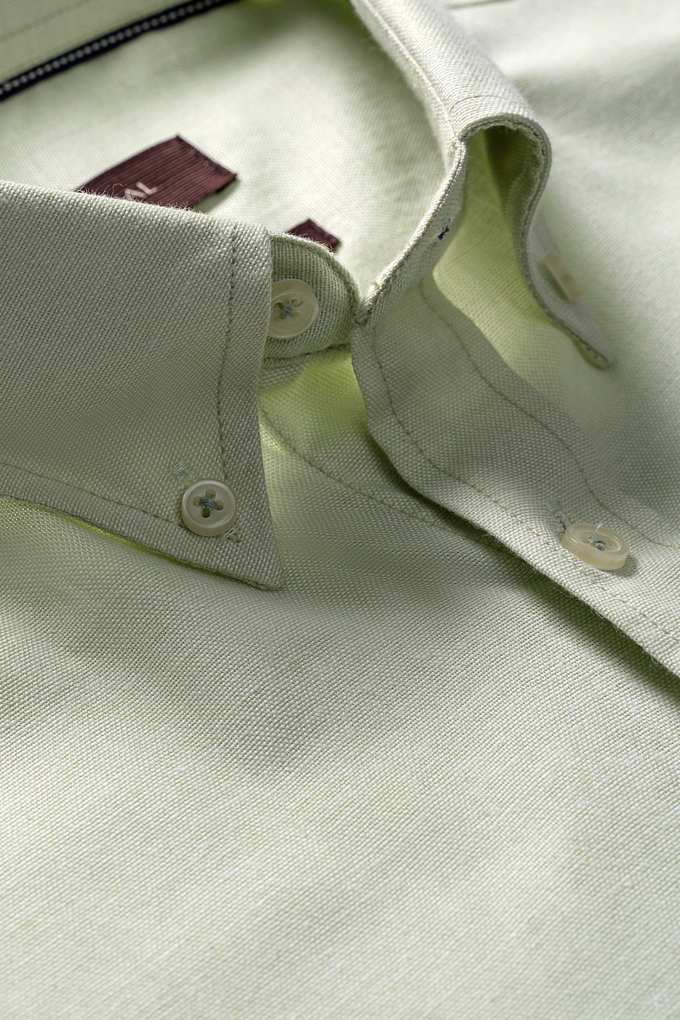 SEMI FORMAL HALF SLEEVES LIGHT GREEN