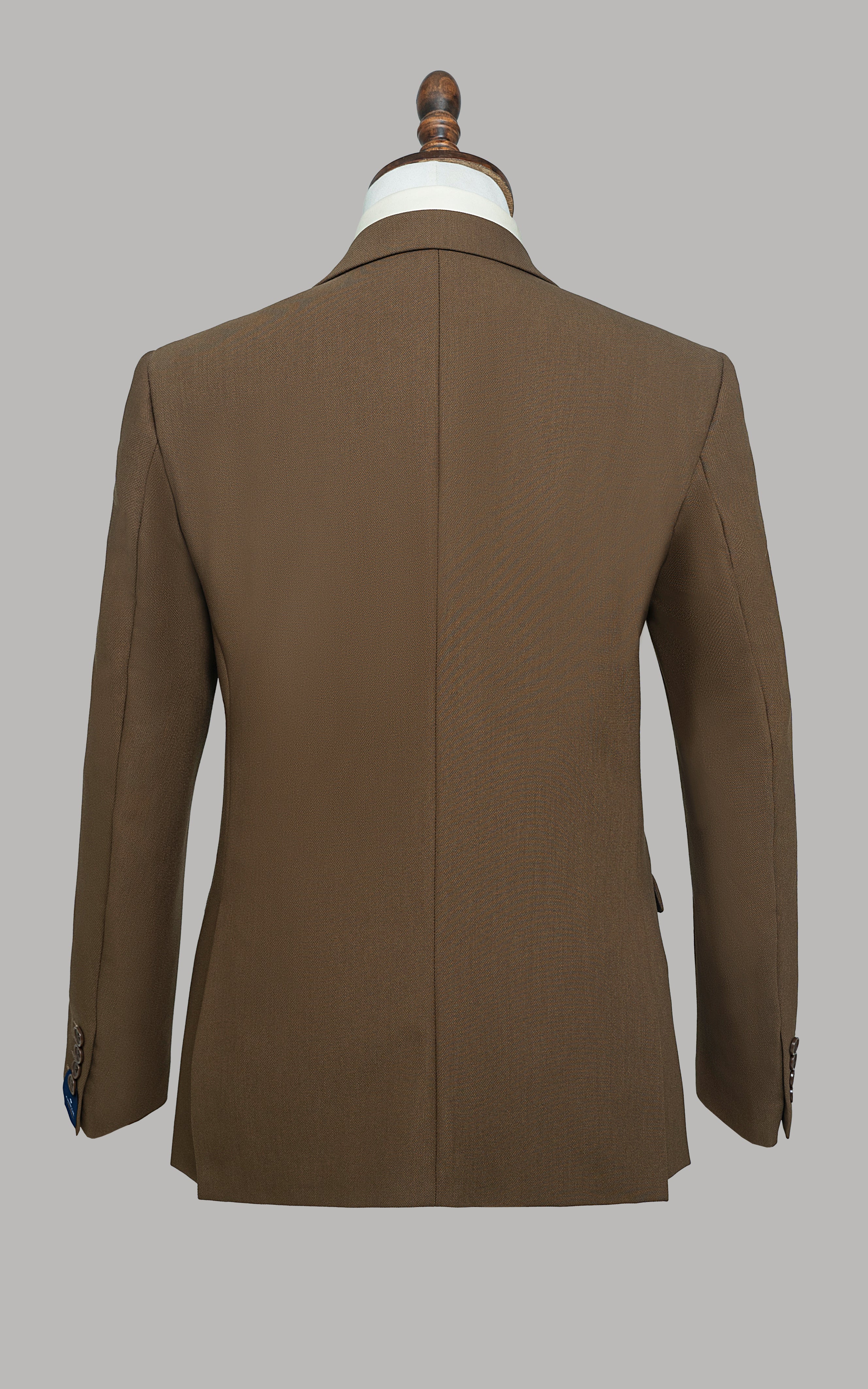 TWO PIECE SUIT DARK KHAKI