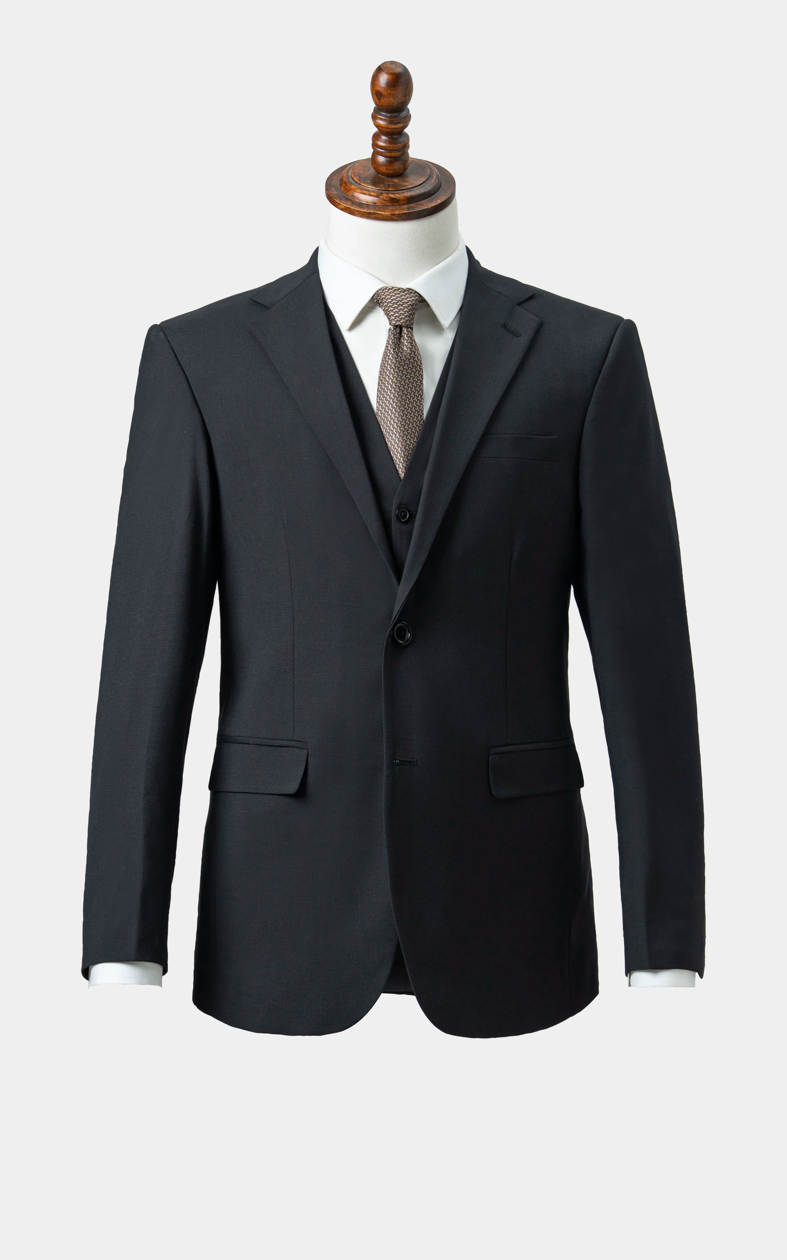 Men’s Three-Piece Suit black