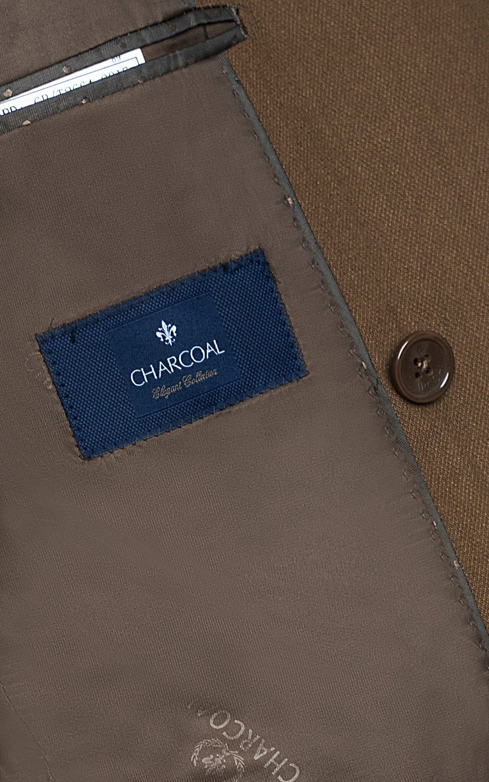 TWO PIECE SUIT DARK KHAKI