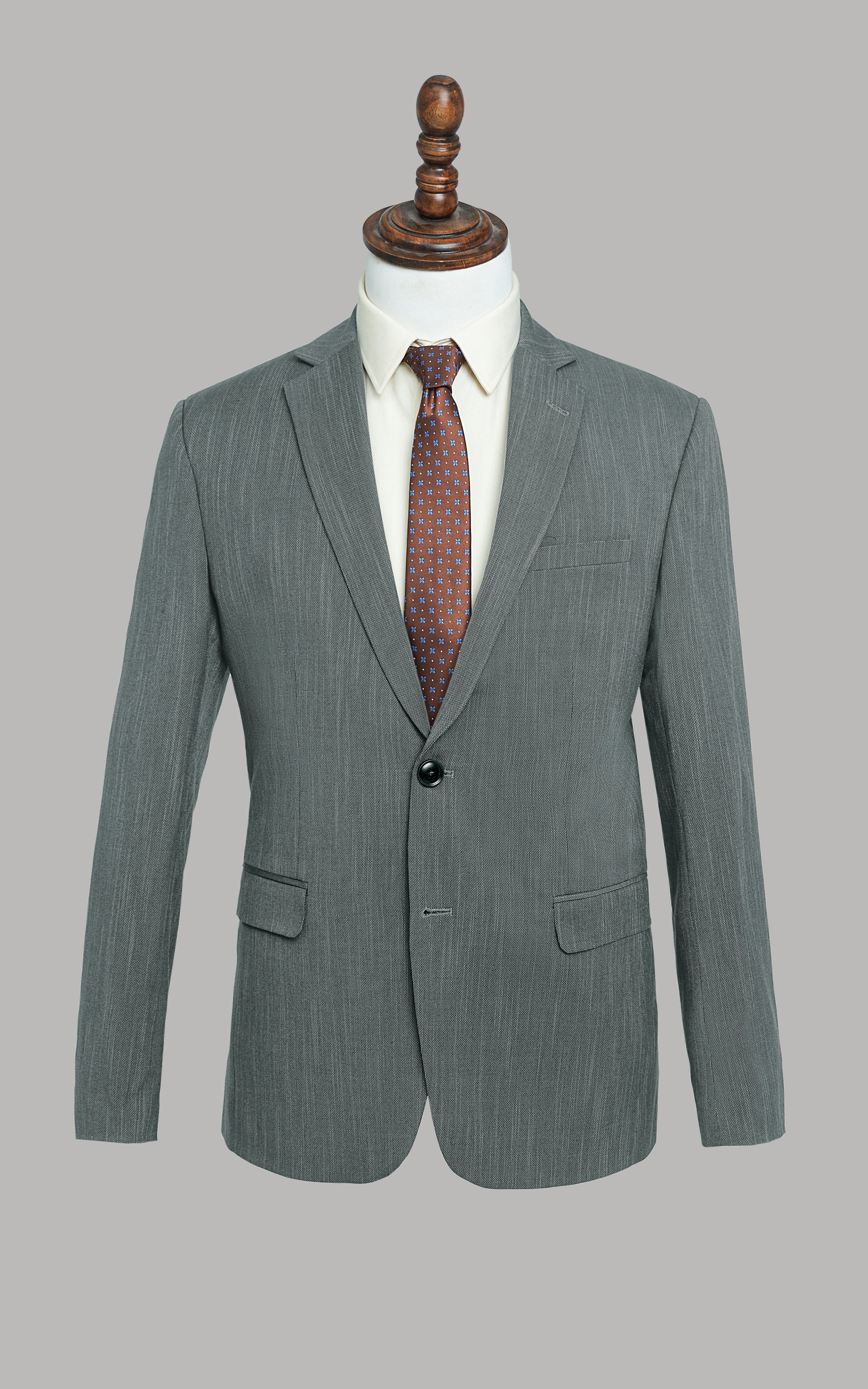 SLIM FIT 2 PIECE SUIT LIGHT GREEN