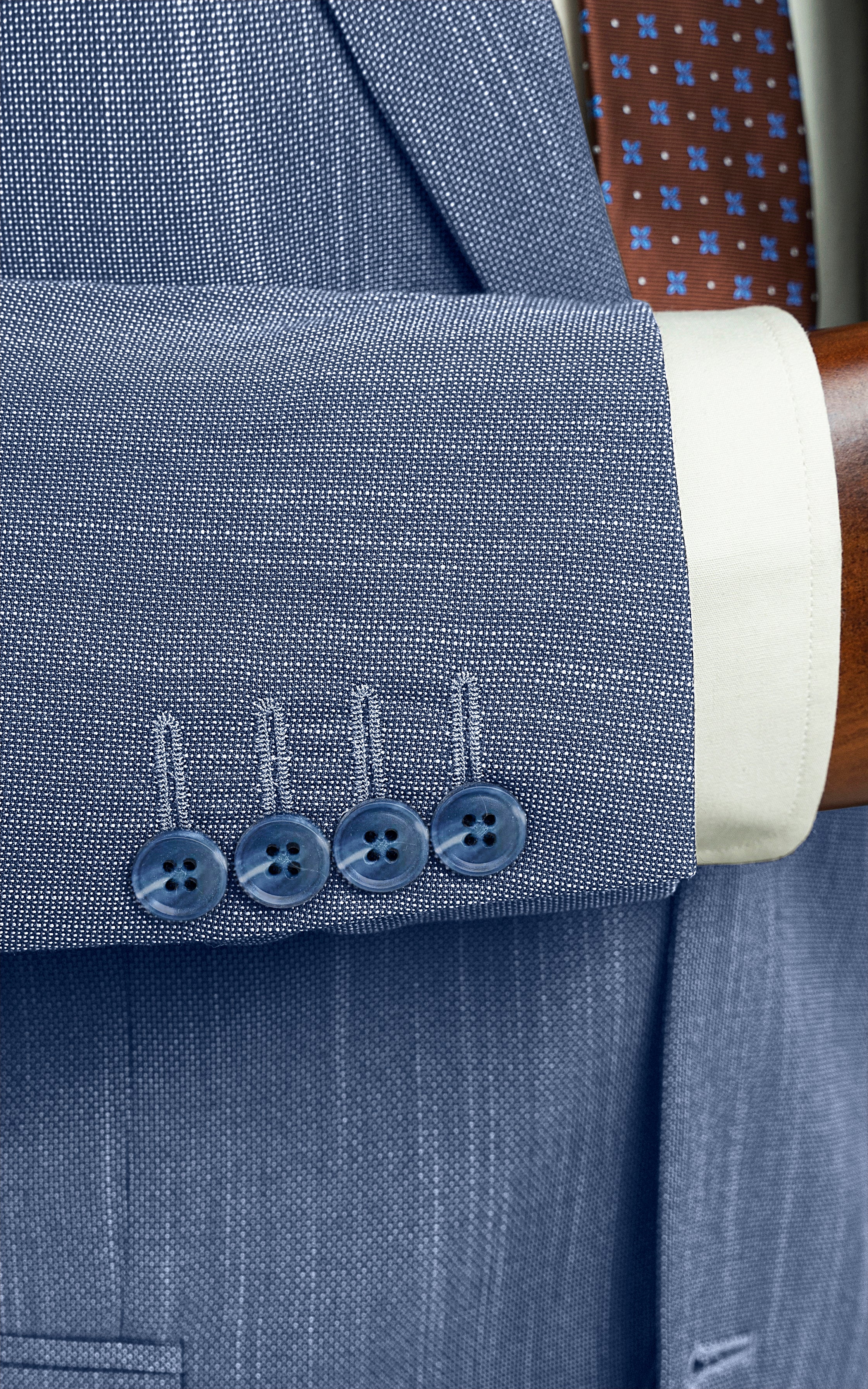 SLIM FIT 2 PIECE SUIT LIGHT BLUE