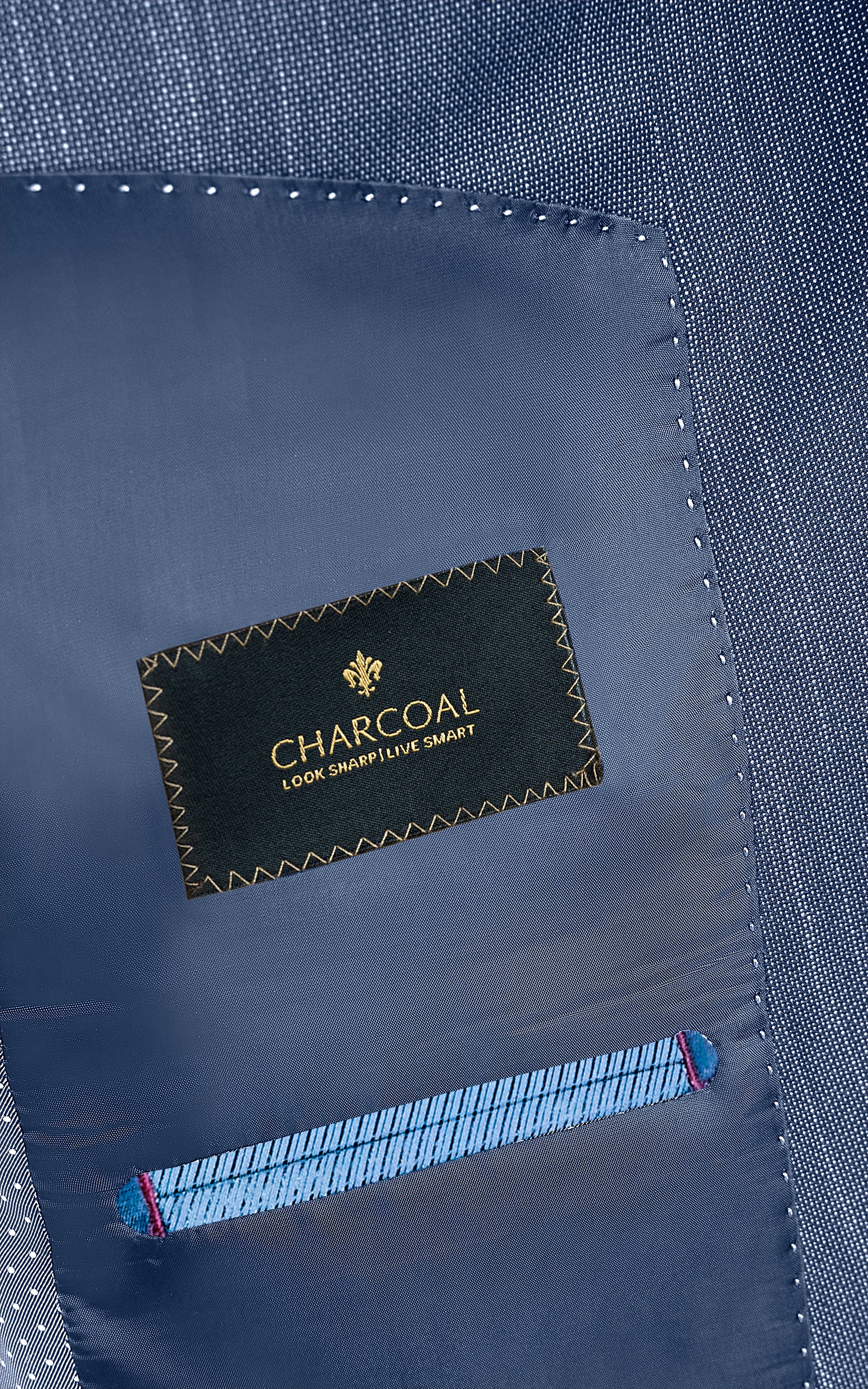 SLIM FIT 2 PIECE SUIT LIGHT BLUE