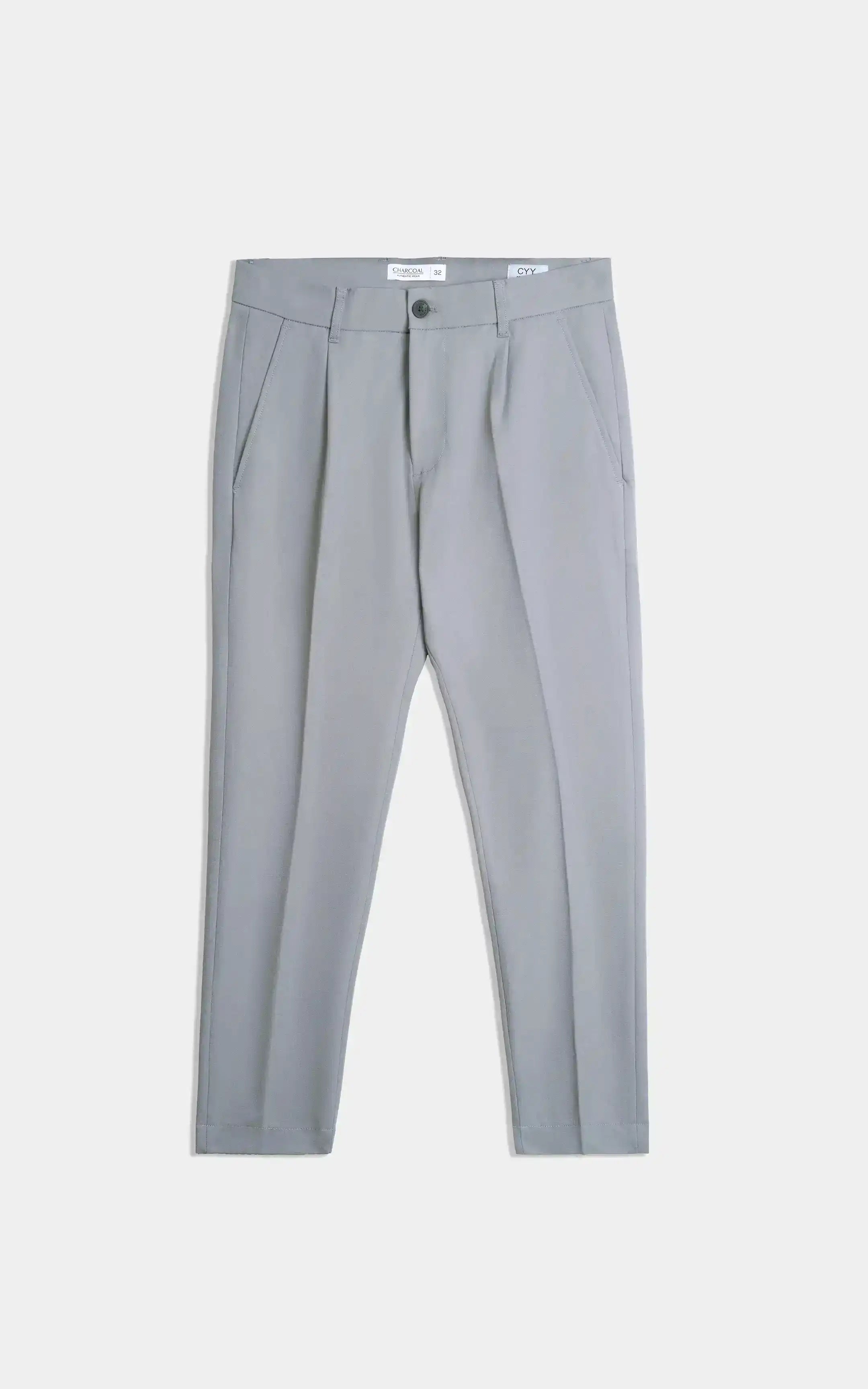 CASUAL PANT REGULAR FIT GREY