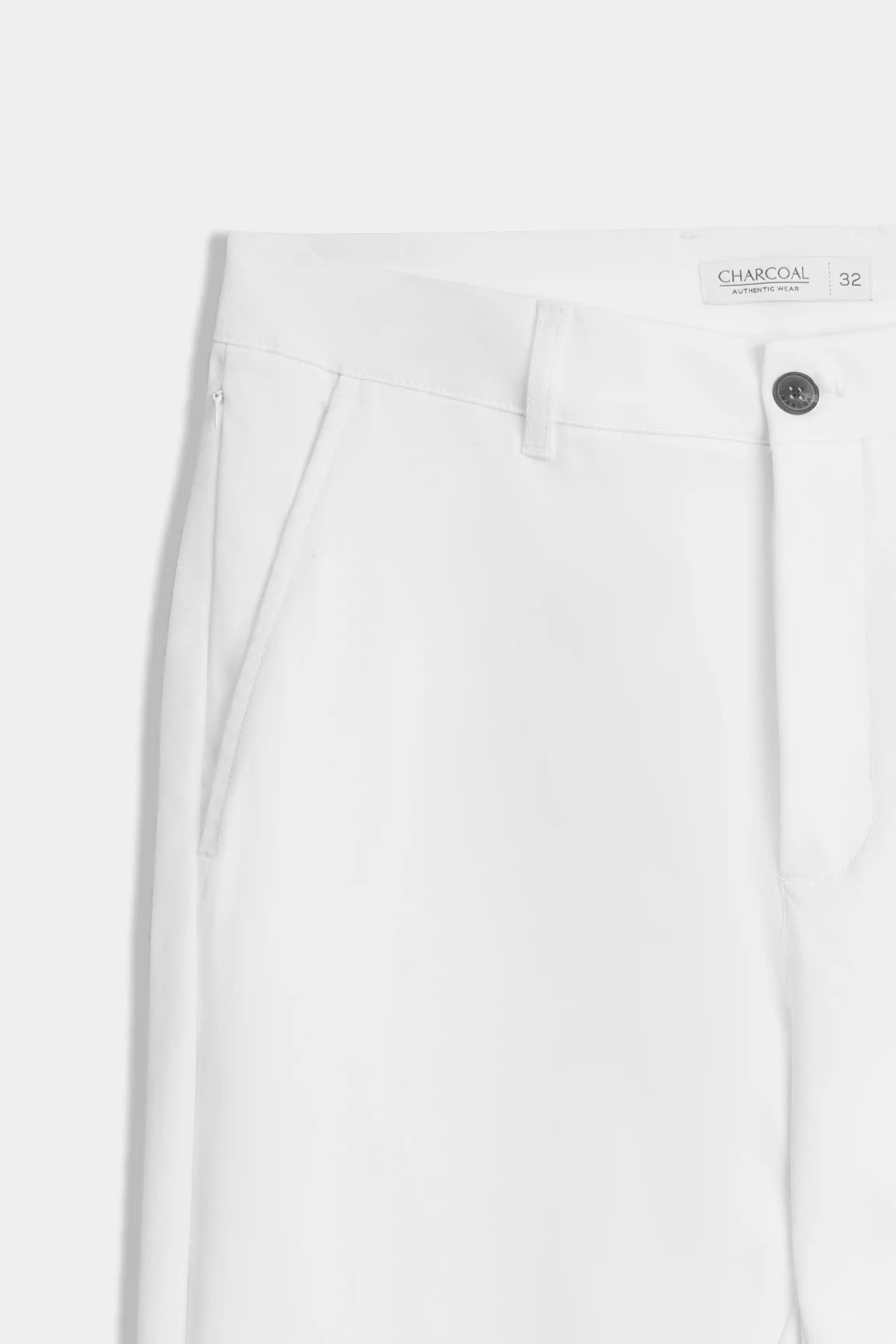 CASUAL PANT REGULAR FIT WHITE