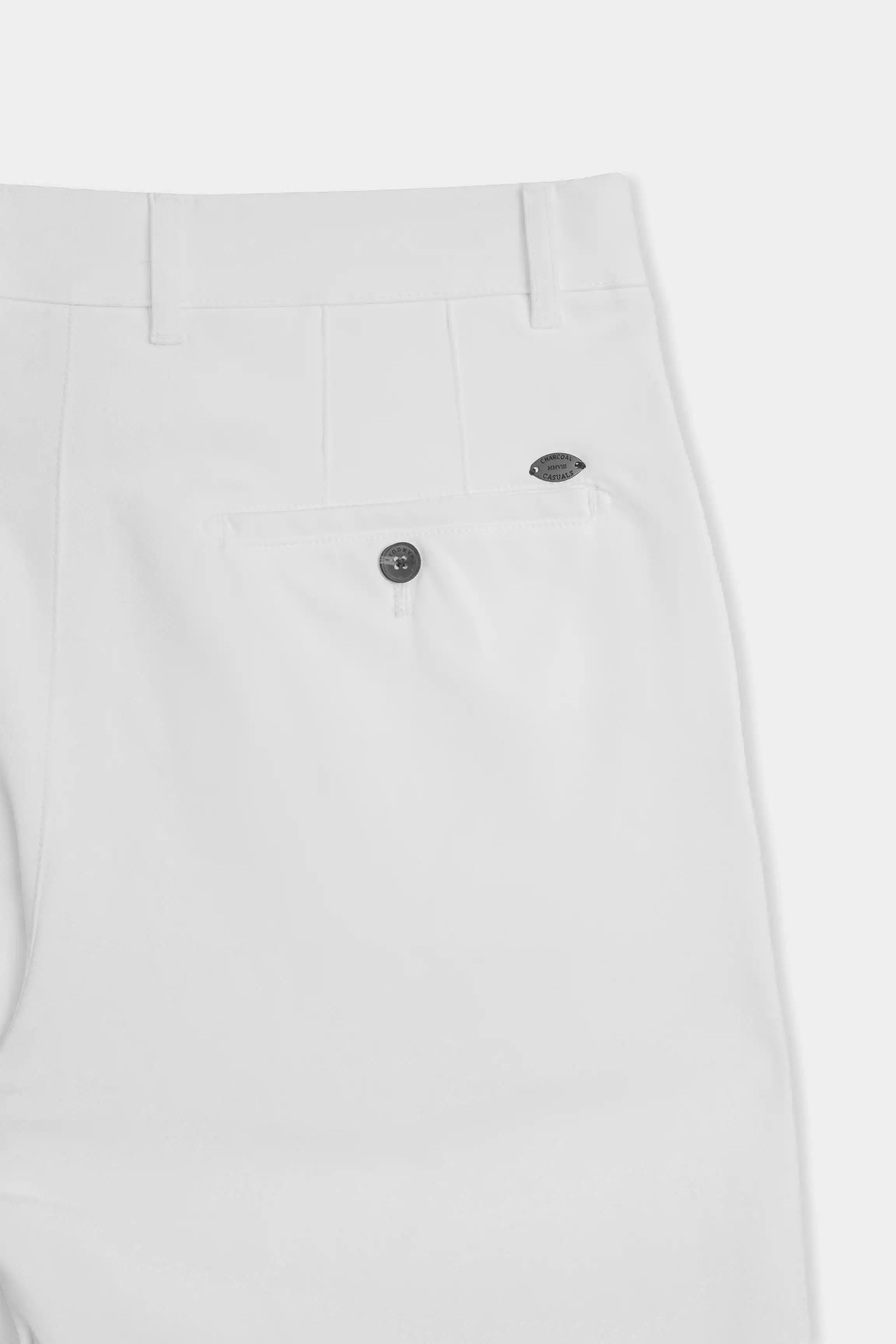 CASUAL PANT REGULAR FIT WHITE