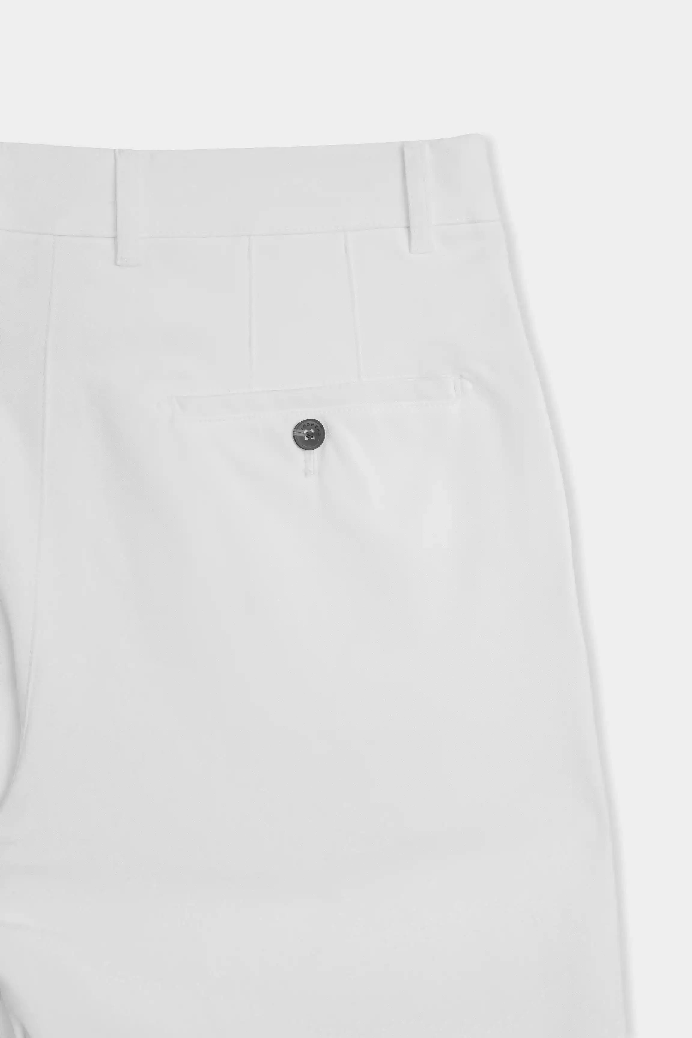 CASUAL PANT REGULAR FIT WHITE