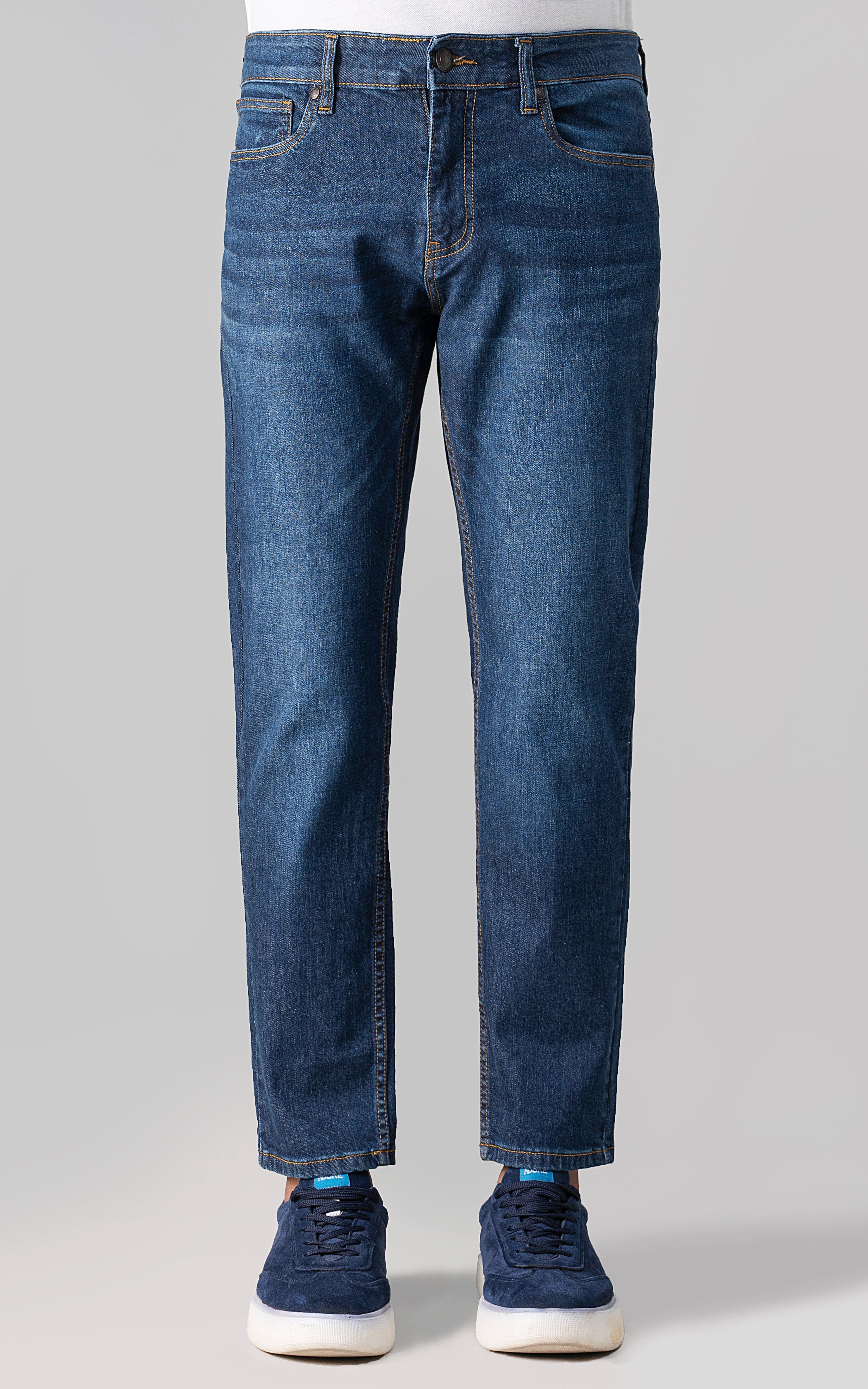 STRAIGHT FIT JEAN DARK BLUE