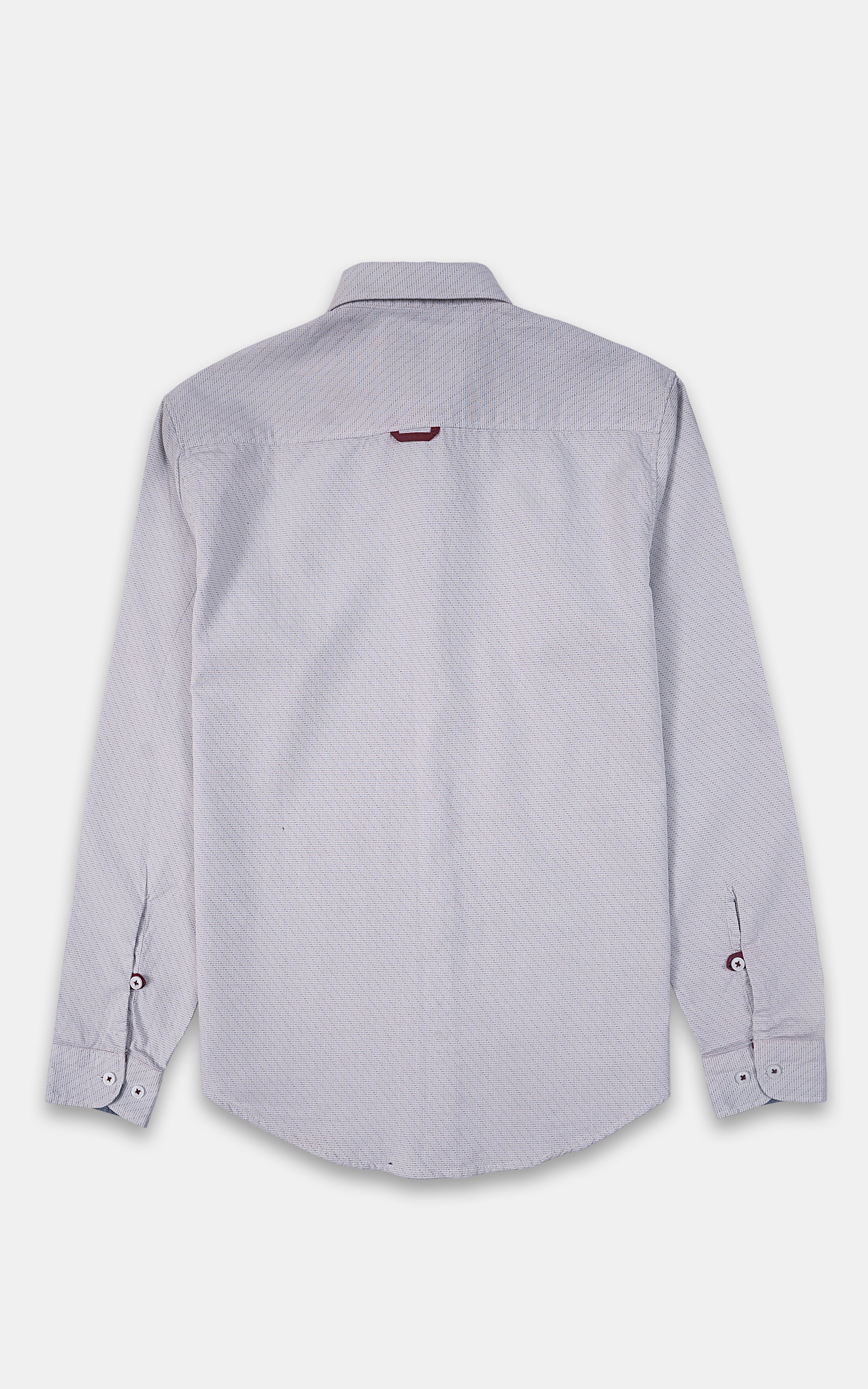CASUAL SHIRT OFF WHITE GREY